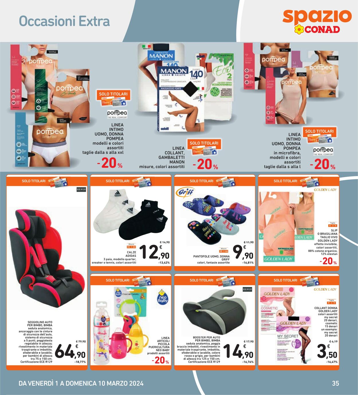 Volantino Conad 01.03.2024 - 10.03.2024