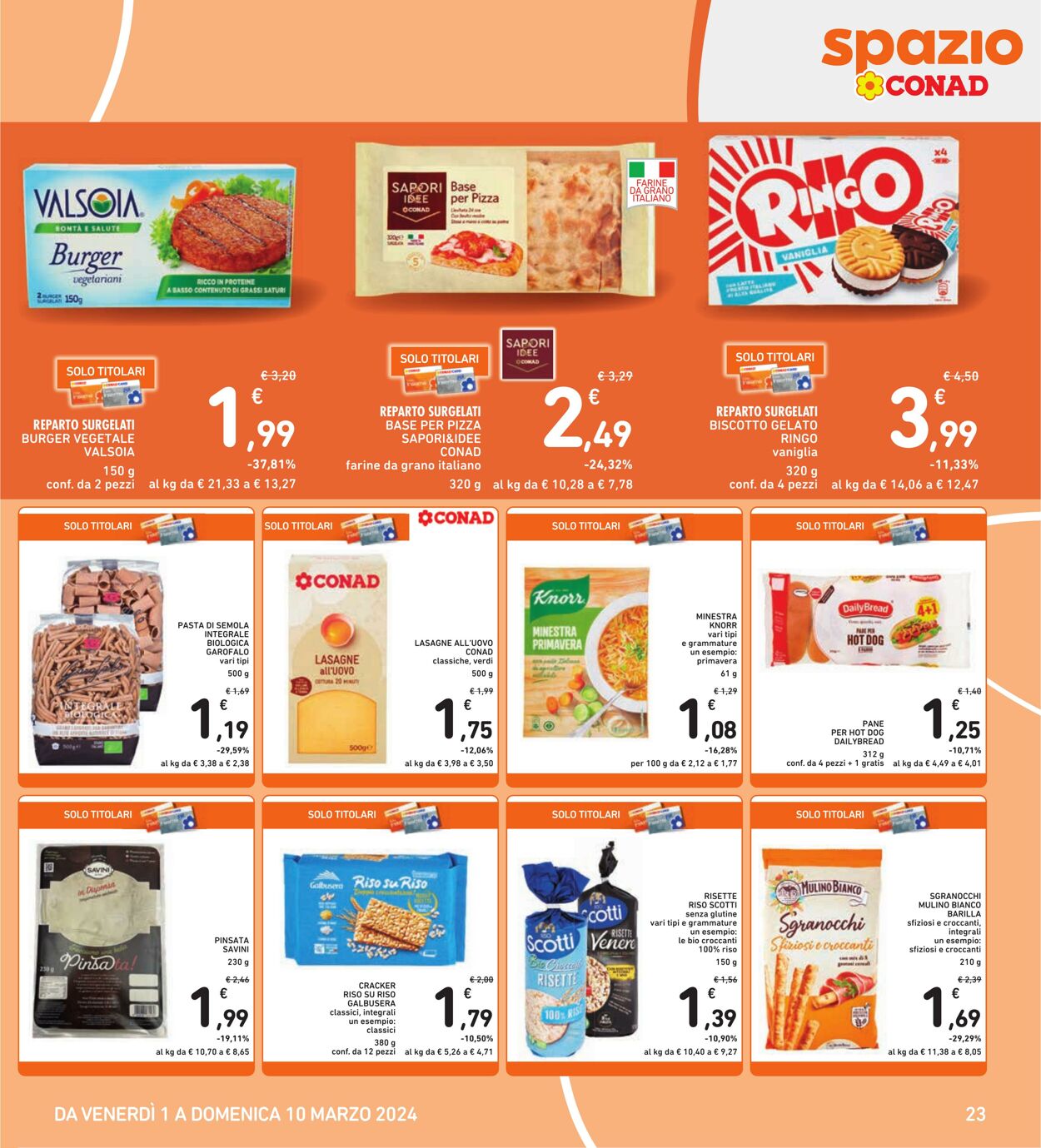 Volantino Conad 01.03.2024 - 10.03.2024