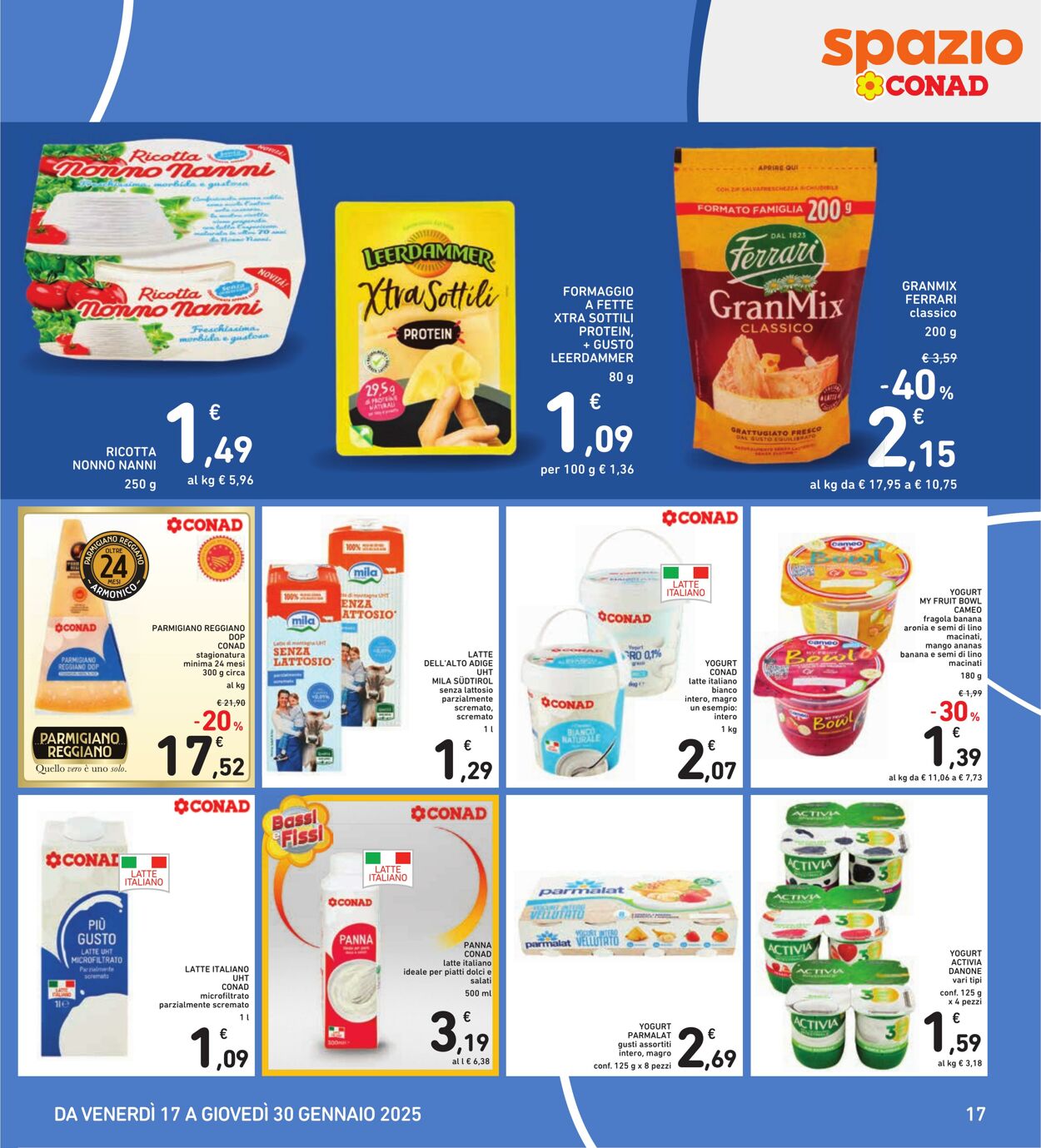 Volantino Conad 17.01.2025 - 30.01.2025