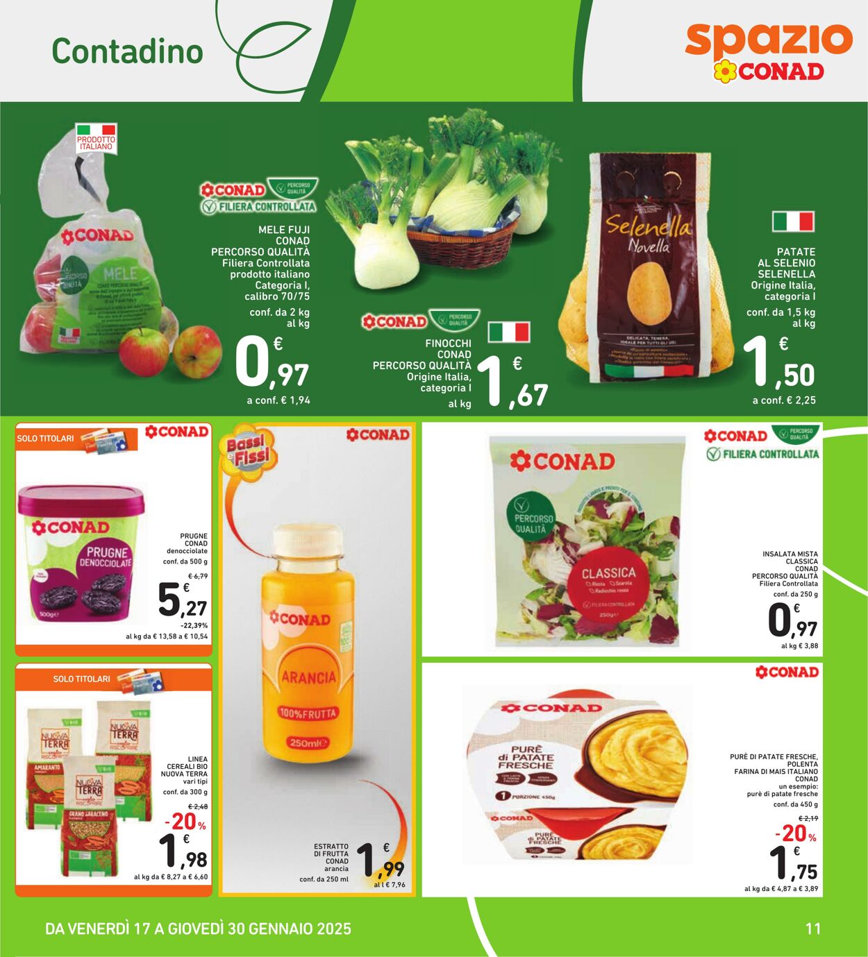 Volantino Conad 17.01.2025 - 30.01.2025