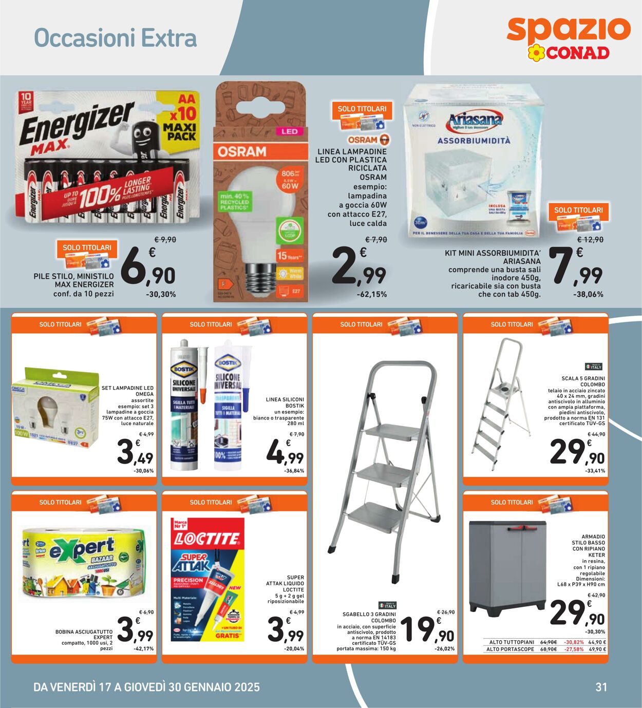 Volantino Conad 17.01.2025 - 30.01.2025