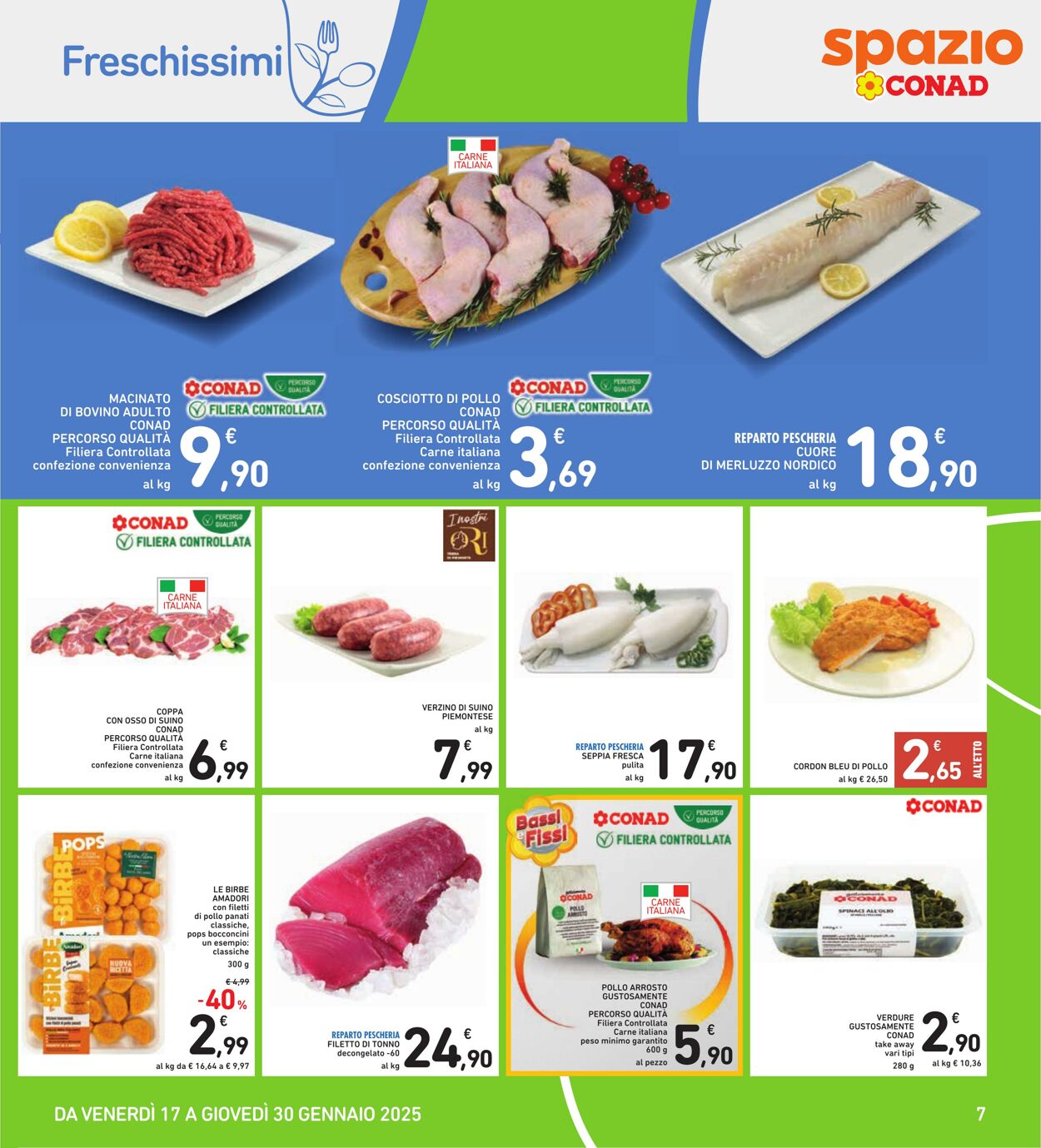 Volantino Conad 17.01.2025 - 30.01.2025