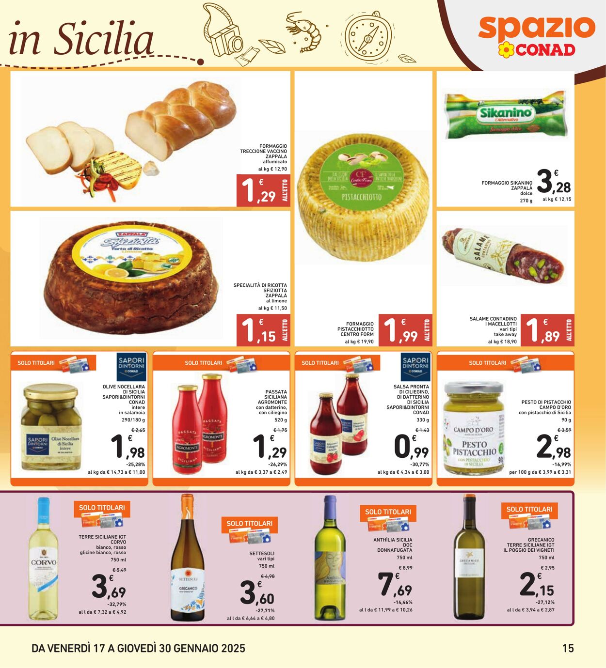 Volantino Conad 17.01.2025 - 30.01.2025