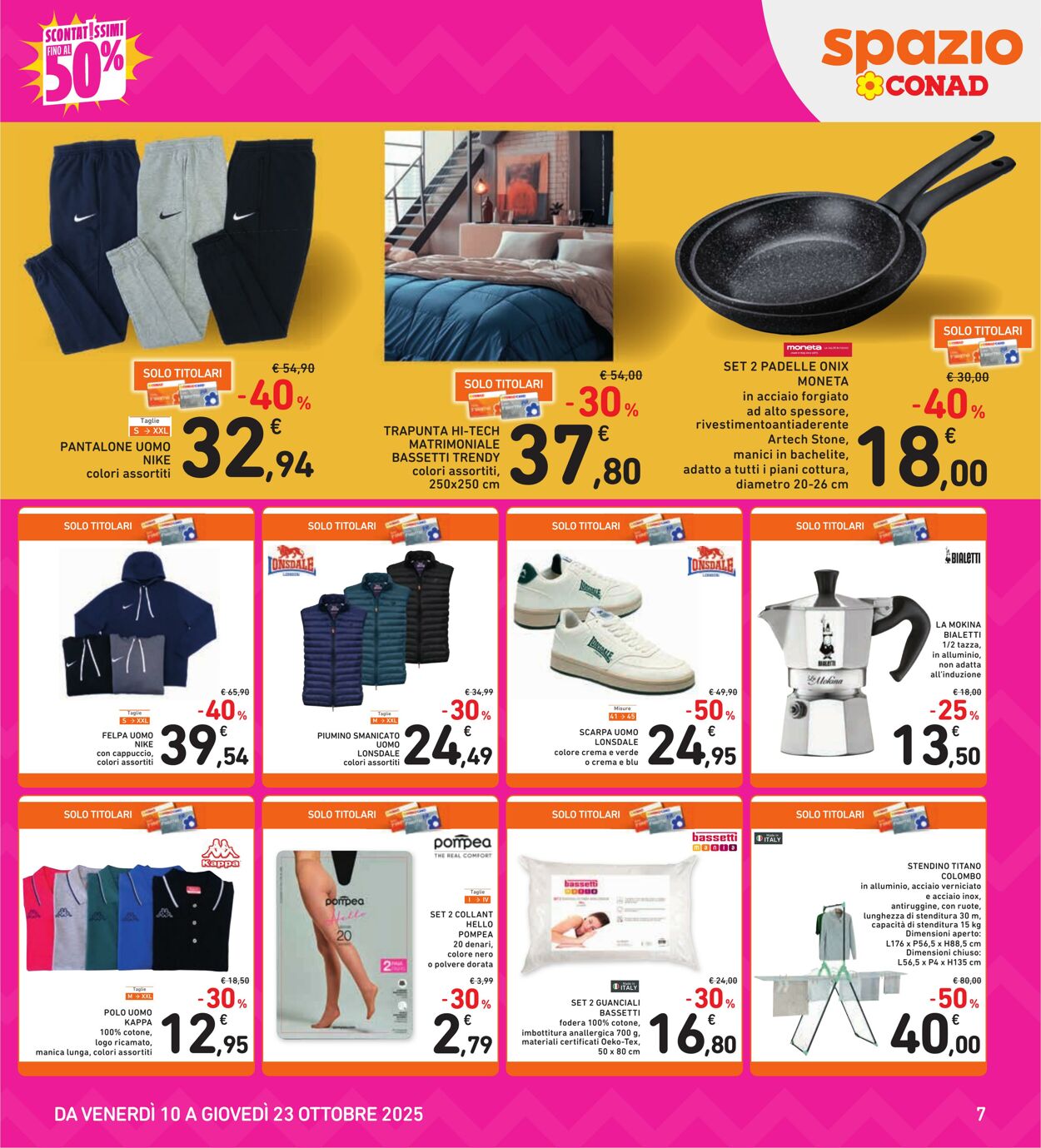 Volantino Conad 07.10.2025 - 07.10.2025