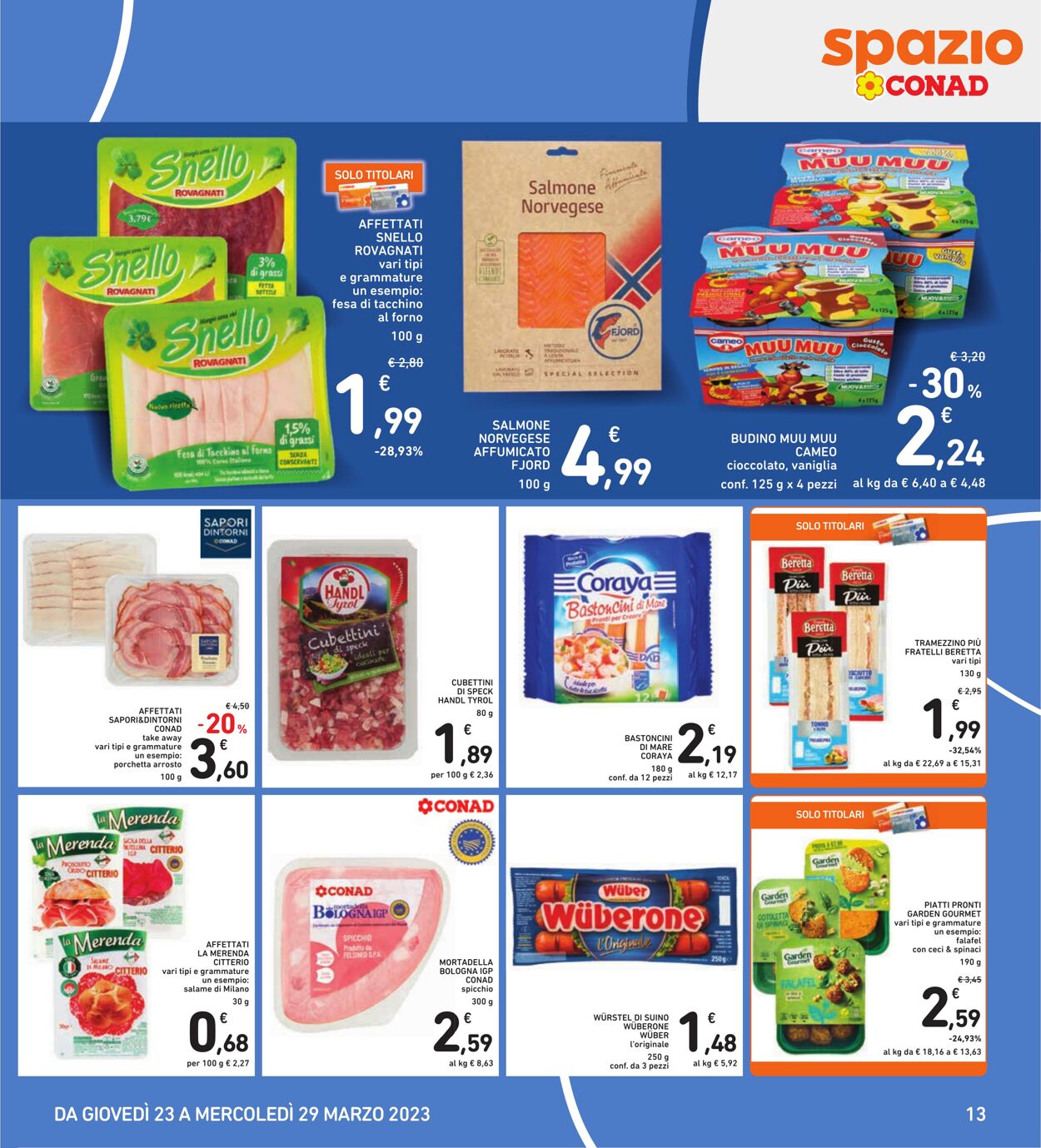 Volantino Conad 23.03.2023 - 29.03.2023