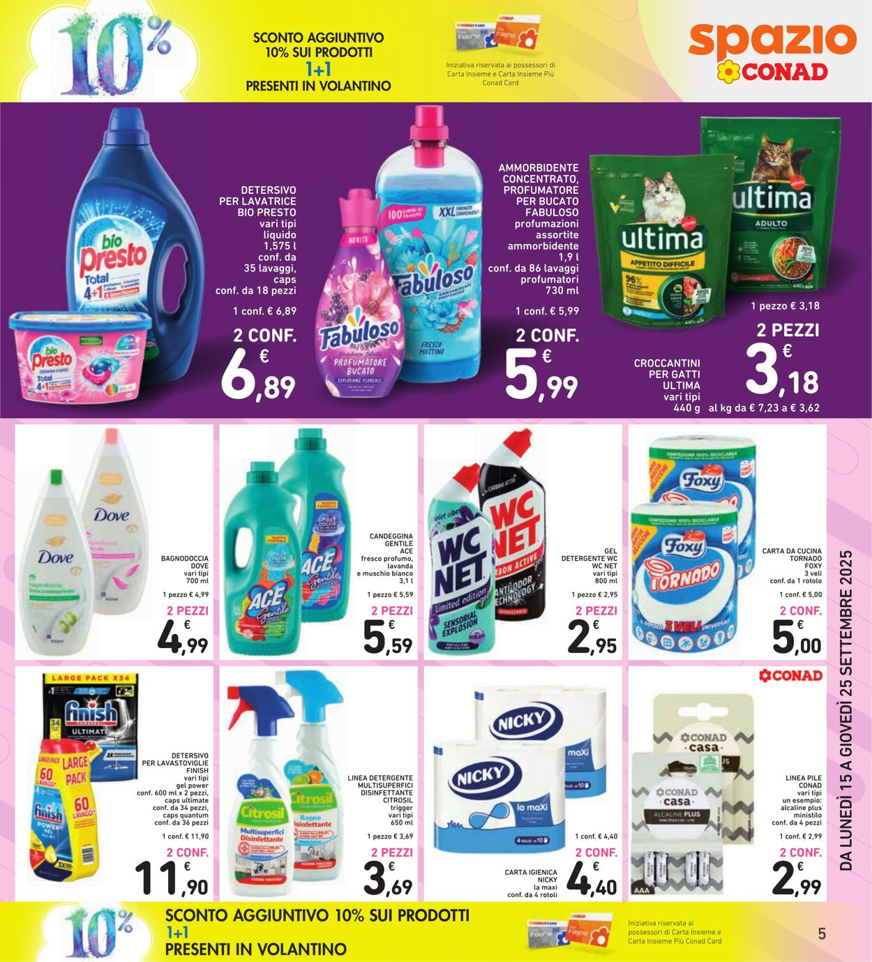 Volantino Conad 20.09.2025 - 20.09.2025