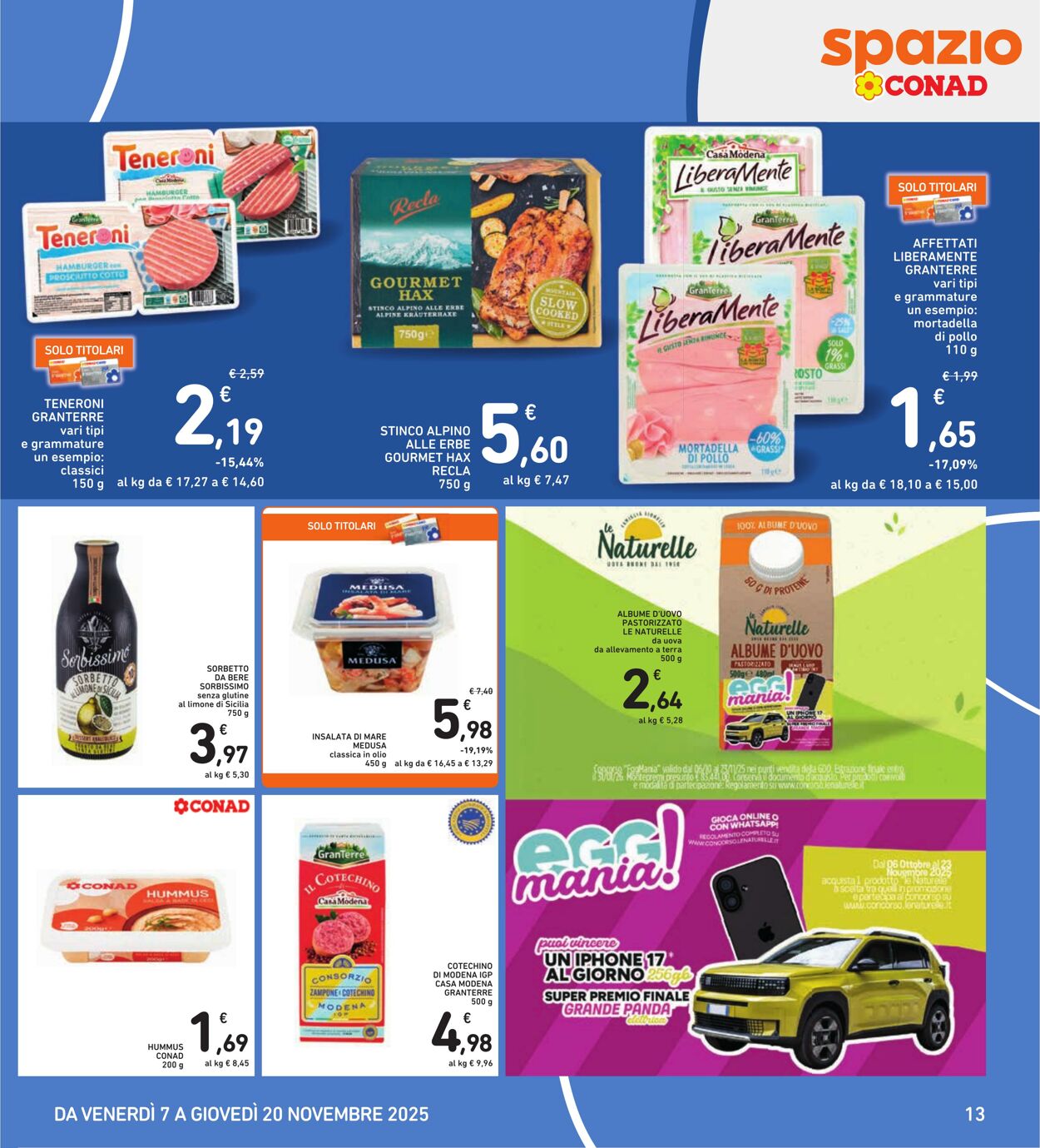 Volantino Conad 31.10.2025 - 31.10.2025