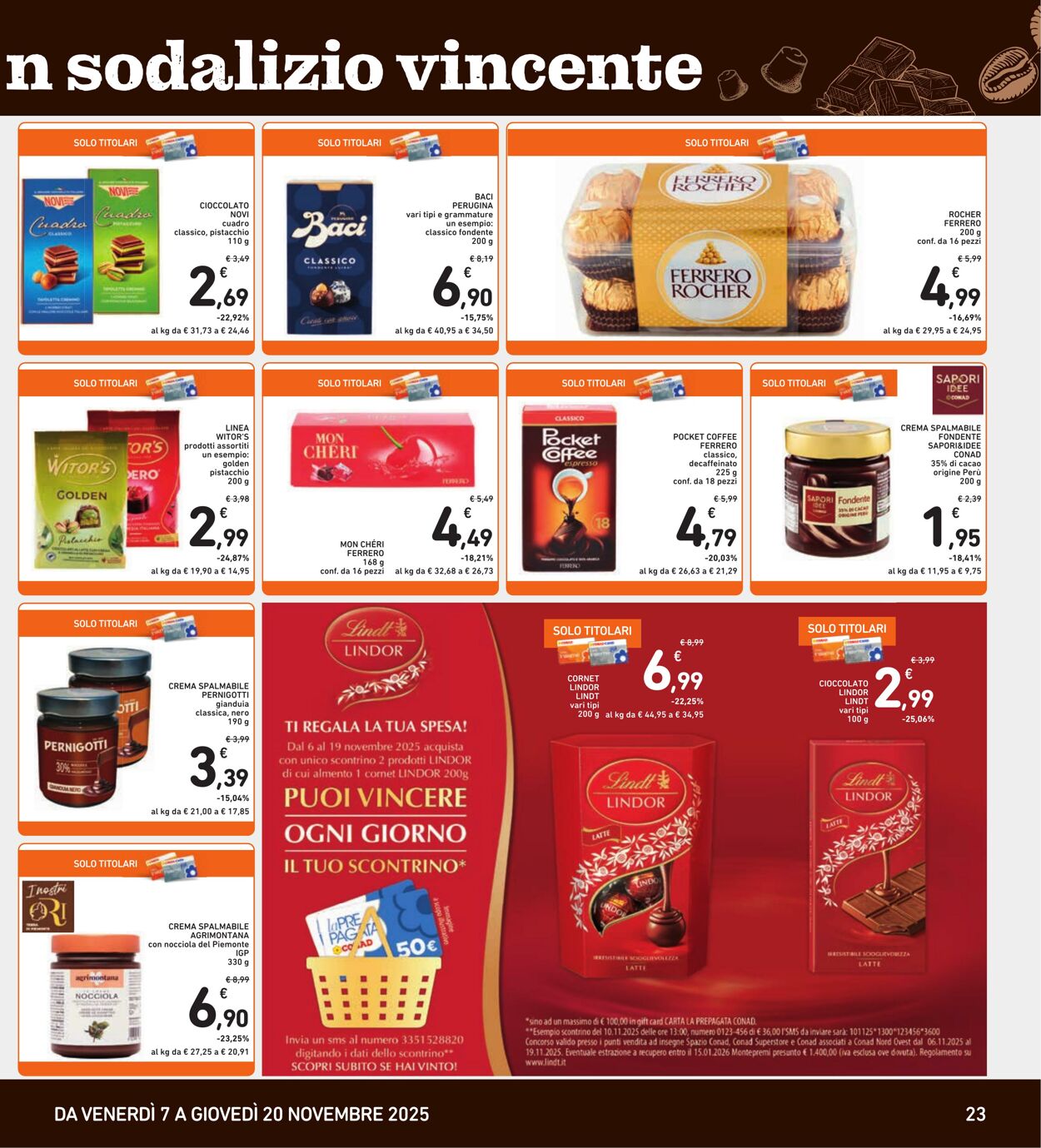 Volantino Conad 31.10.2025 - 31.10.2025