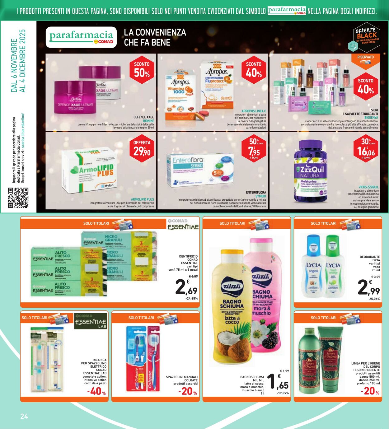 Volantino Conad 31.10.2025 - 31.10.2025