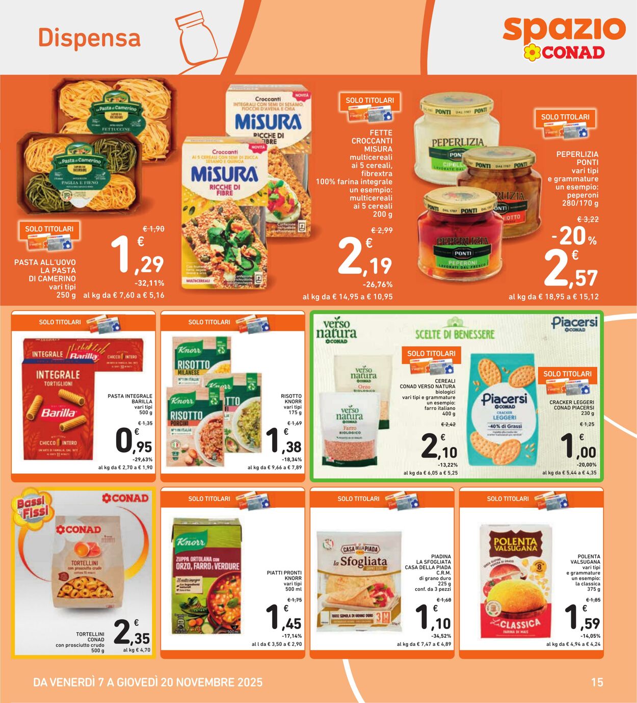 Volantino Conad 31.10.2025 - 31.10.2025