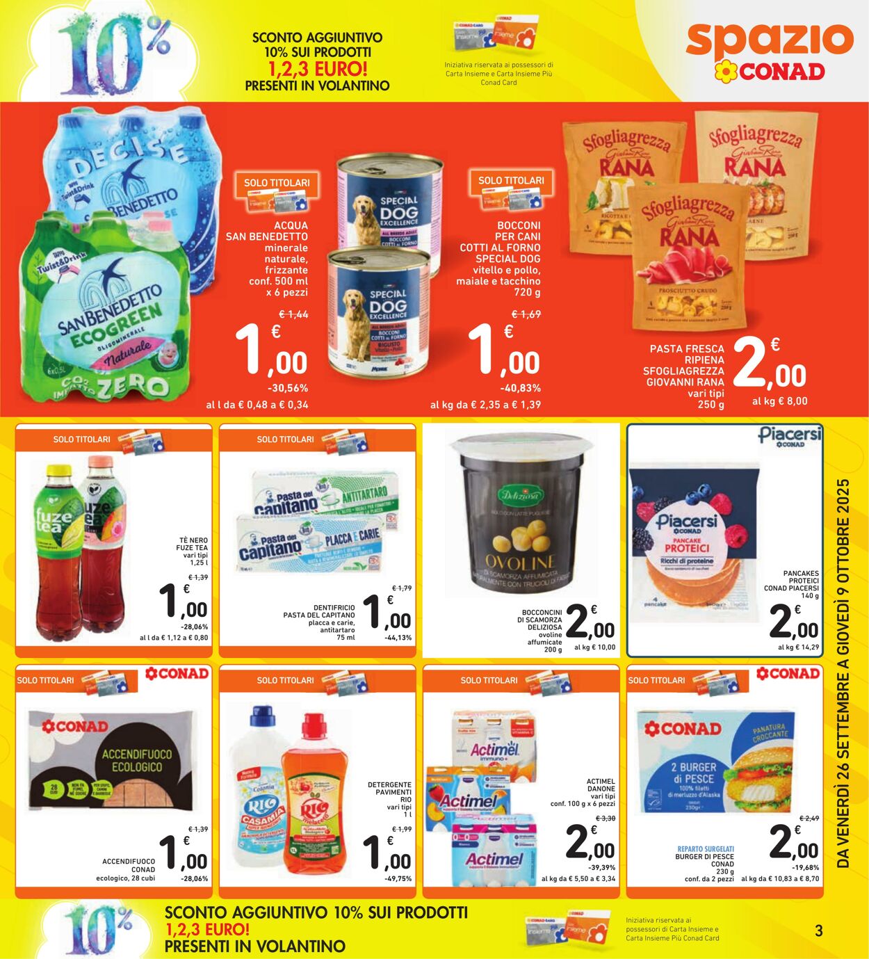 Volantino Conad 09.10.2025 - 09.10.2025