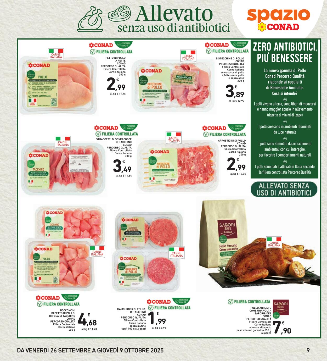 Volantino Conad 09.10.2025 - 09.10.2025