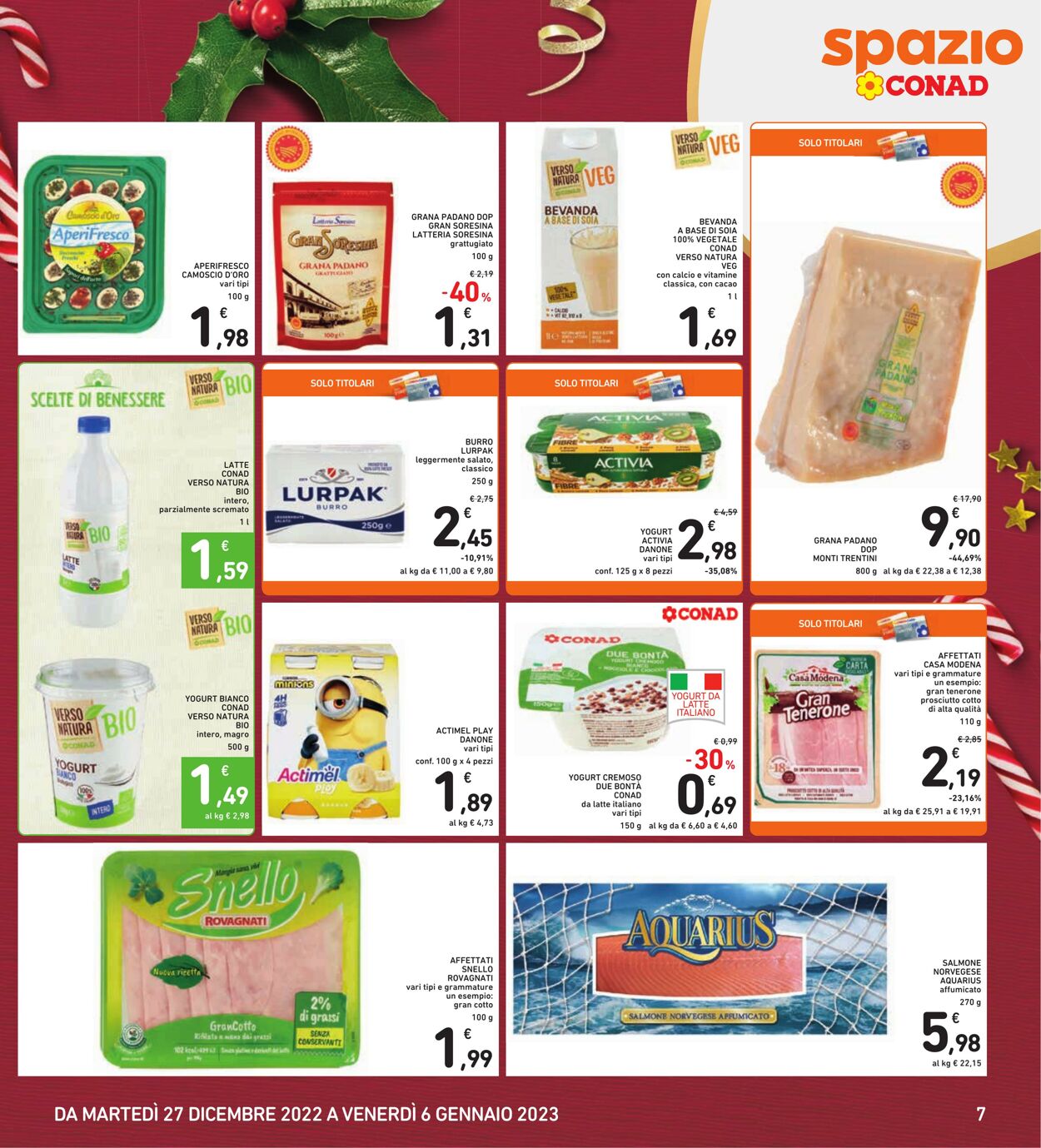 Volantino Conad 27.12.2022 - 06.01.2023