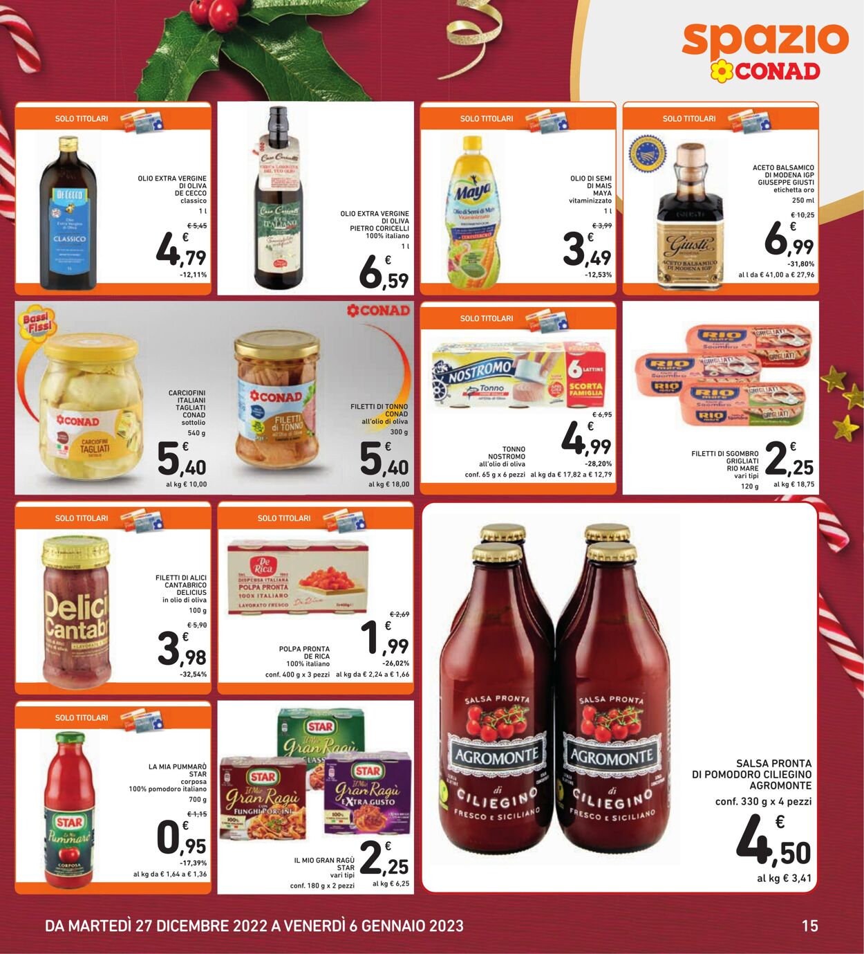 Volantino Conad 27.12.2022 - 06.01.2023