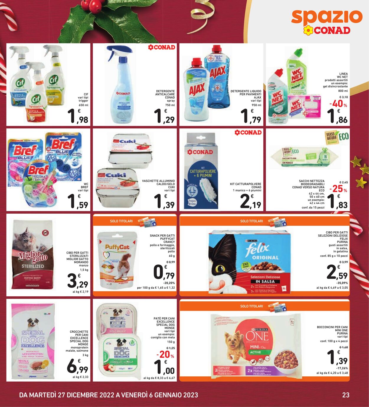 Volantino Conad 27.12.2022 - 06.01.2023