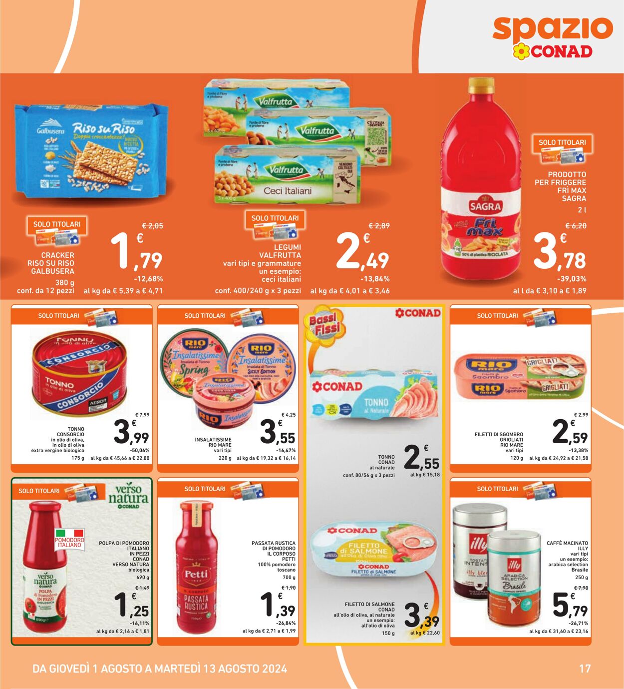 Volantino Conad 01.07.2024 - 13.08.2024