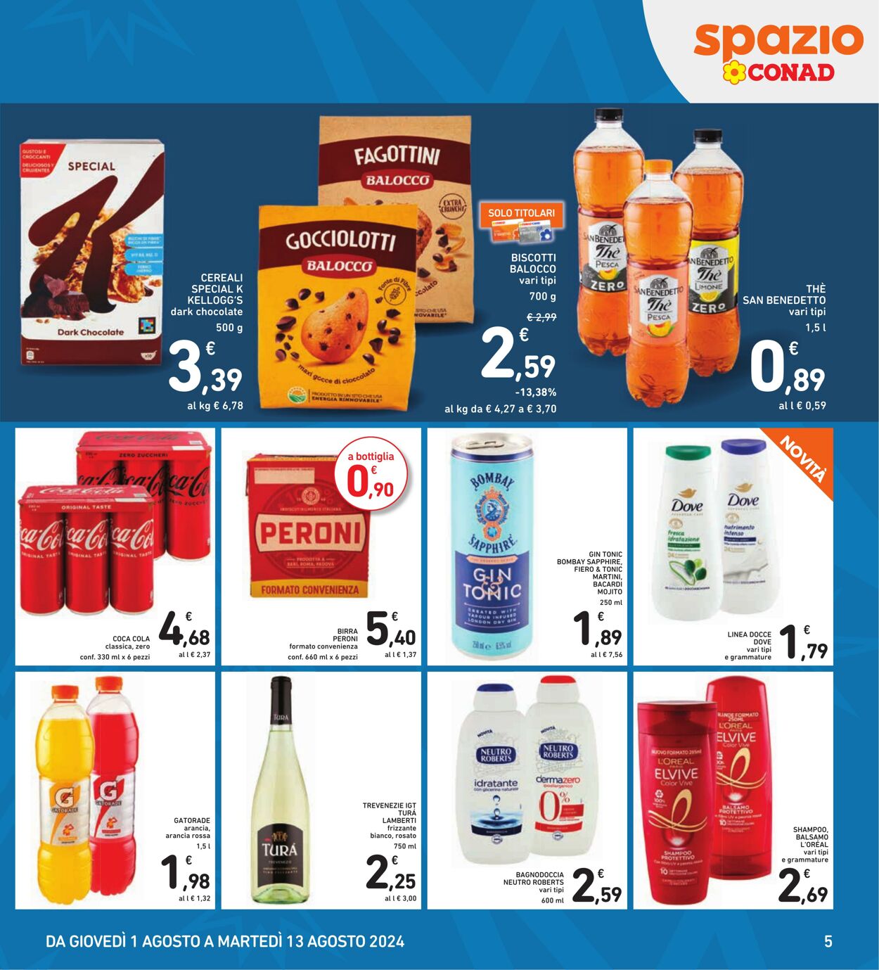 Volantino Conad 01.07.2024 - 13.08.2024