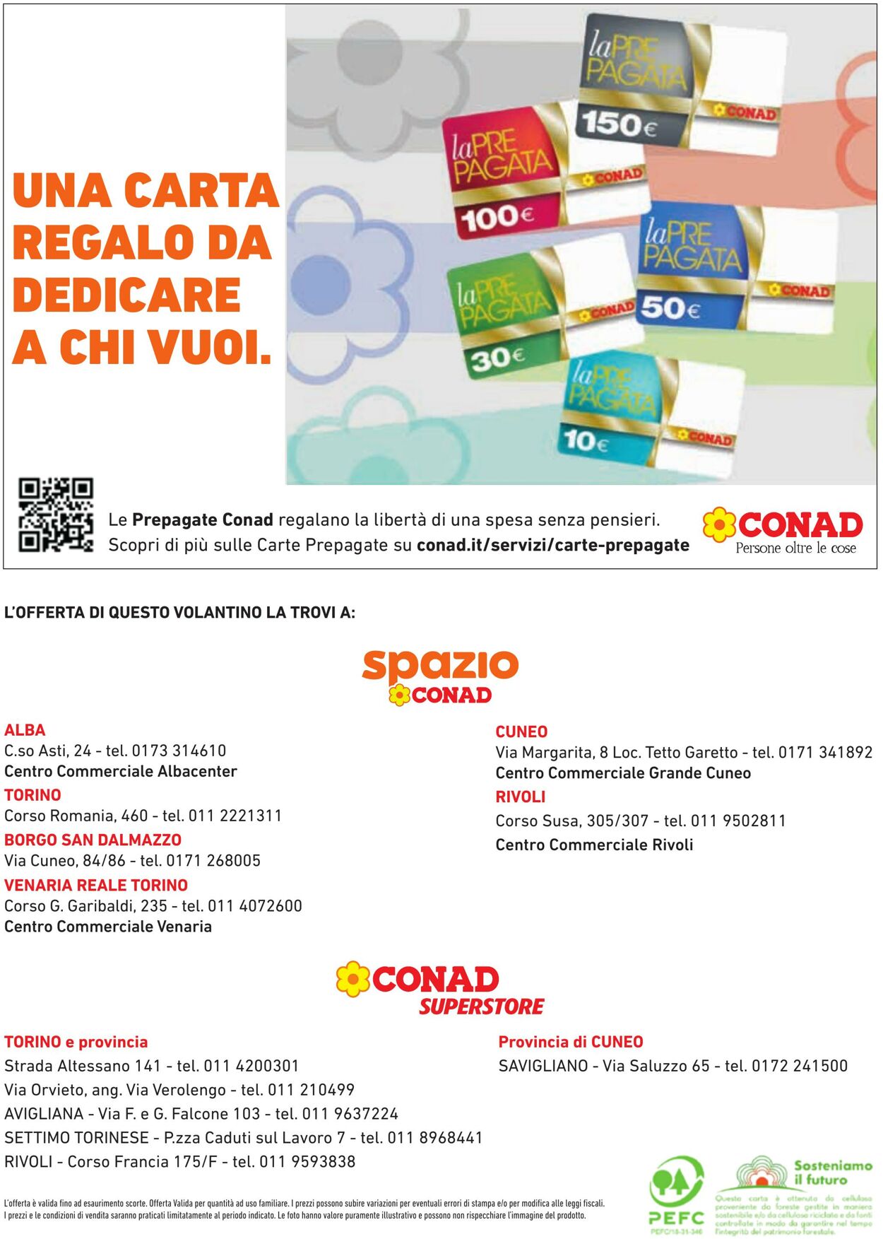 Volantino Conad 09.11.2023 - 03.12.2023