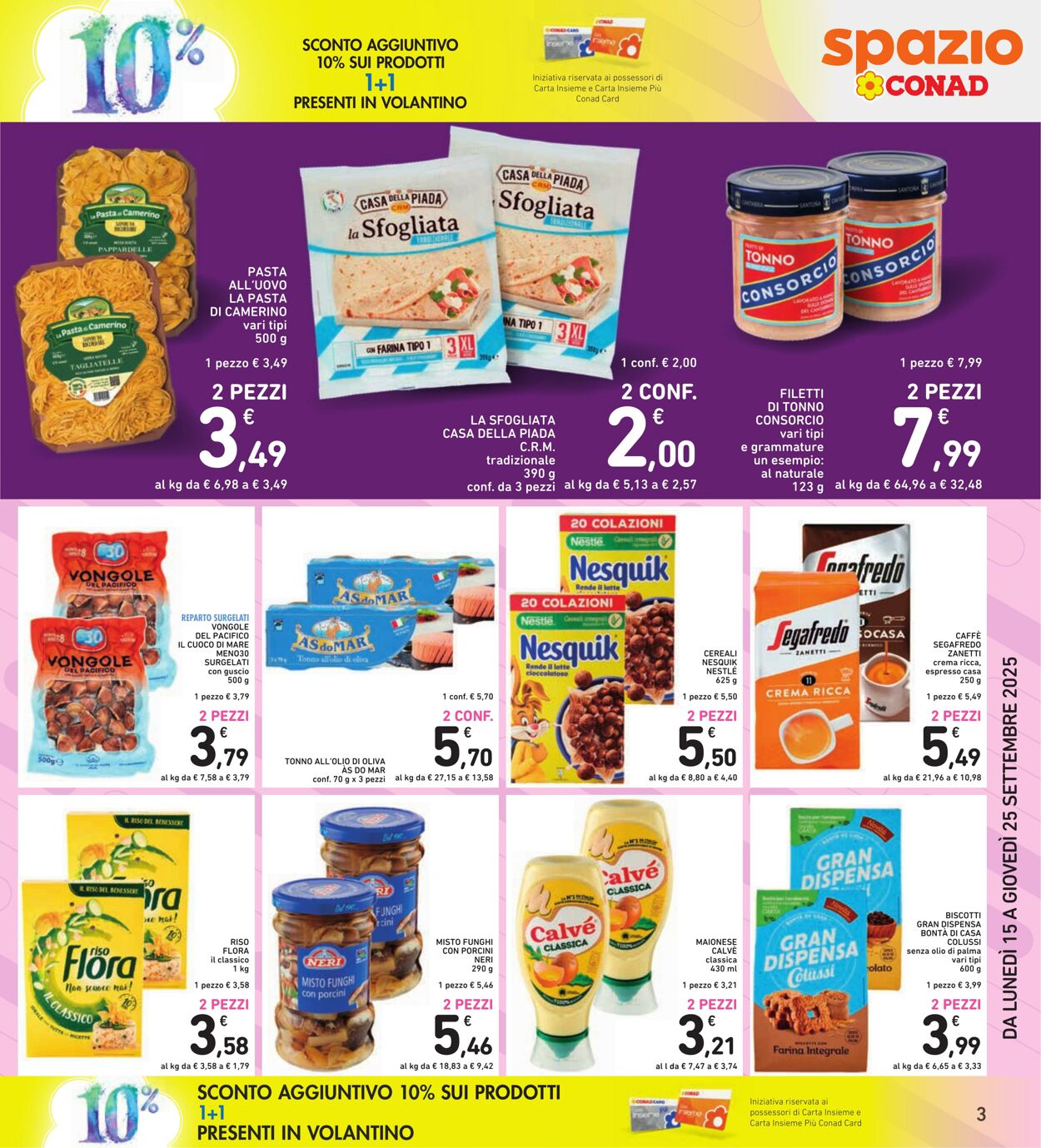 Volantino Conad 18.09.2025 - 18.09.2025