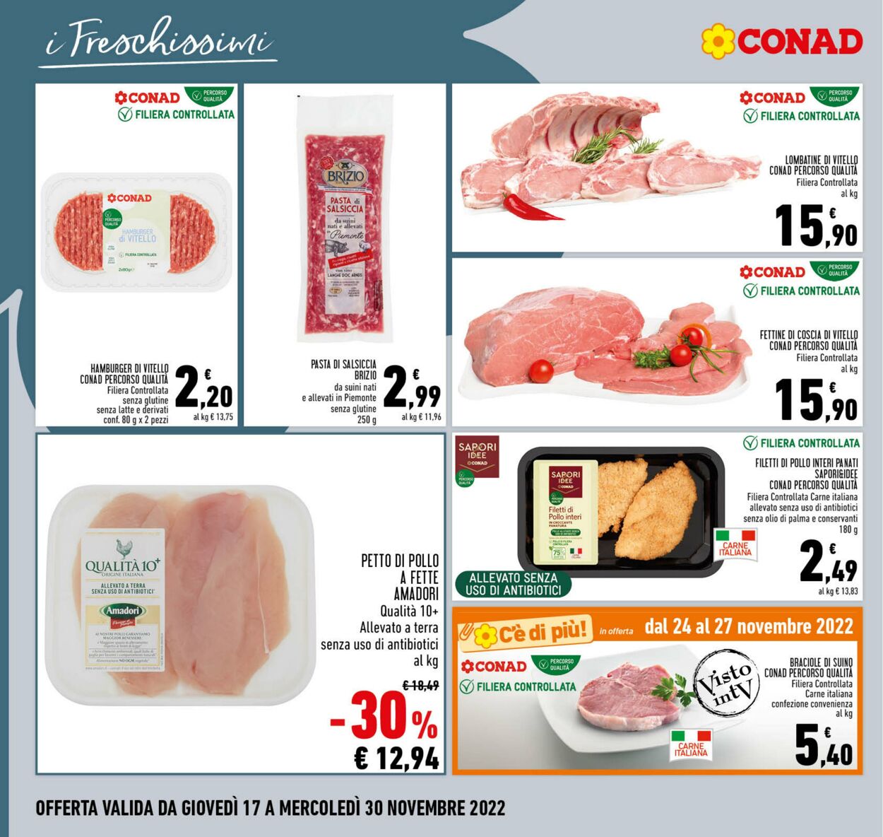 Volantino Conad 17.11.2022 - 30.11.2022