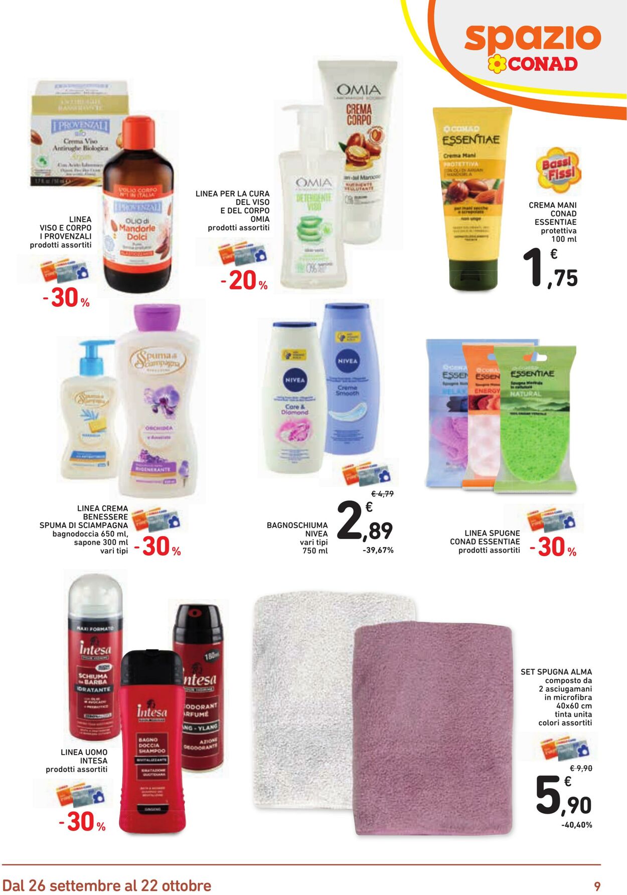 Volantino Conad 01.10.2025 - 01.10.2025