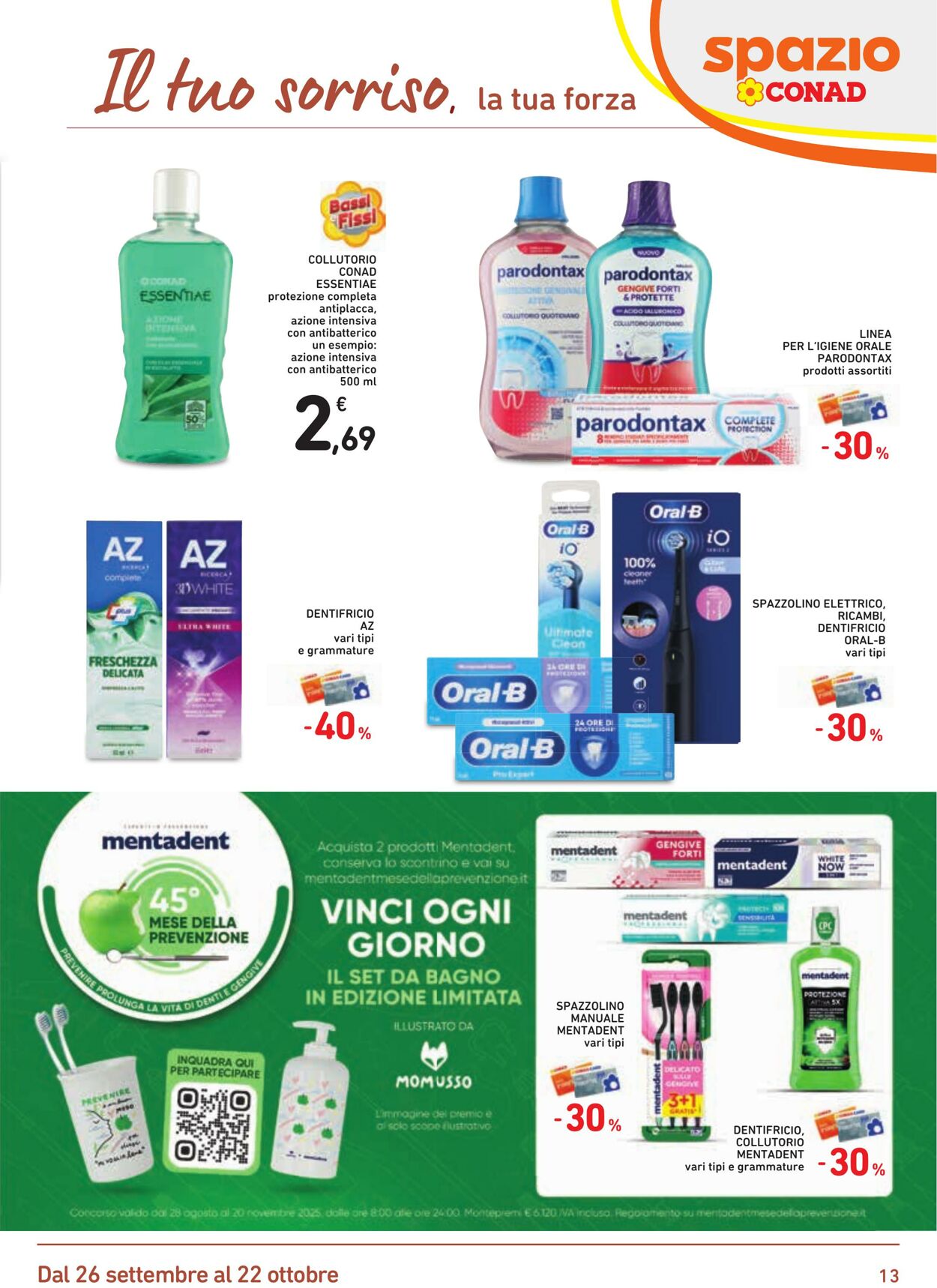 Volantino Conad 01.10.2025 - 01.10.2025