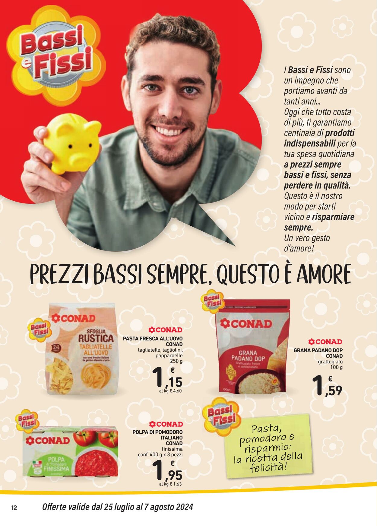 Volantino Conad 25.07.2024 - 07.08.2024