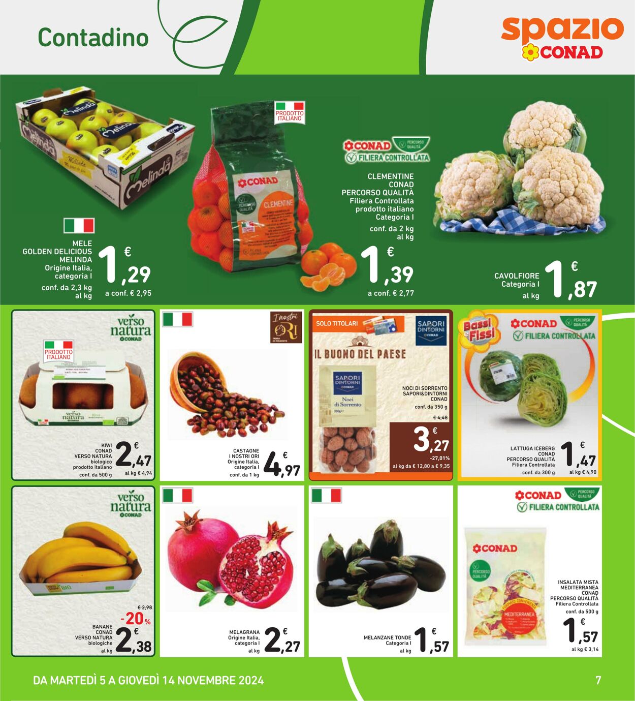 Volantino Conad 05.11.2024 - 14.11.2024