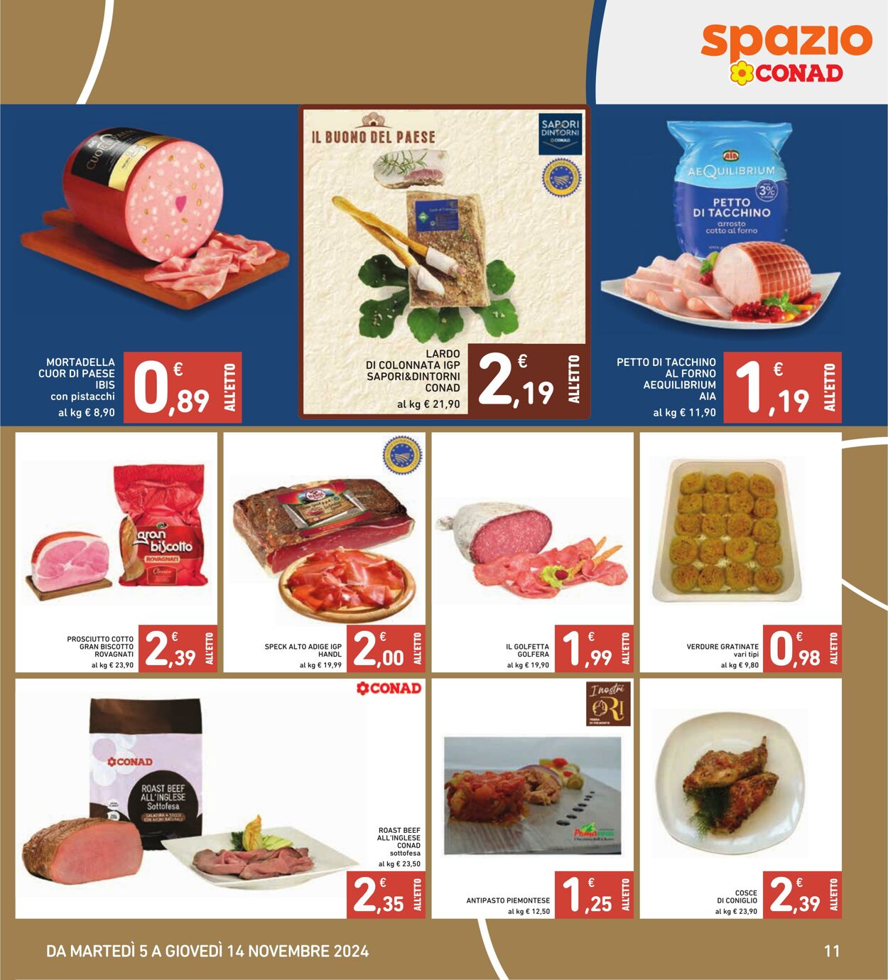 Volantino Conad 05.11.2024 - 14.11.2024