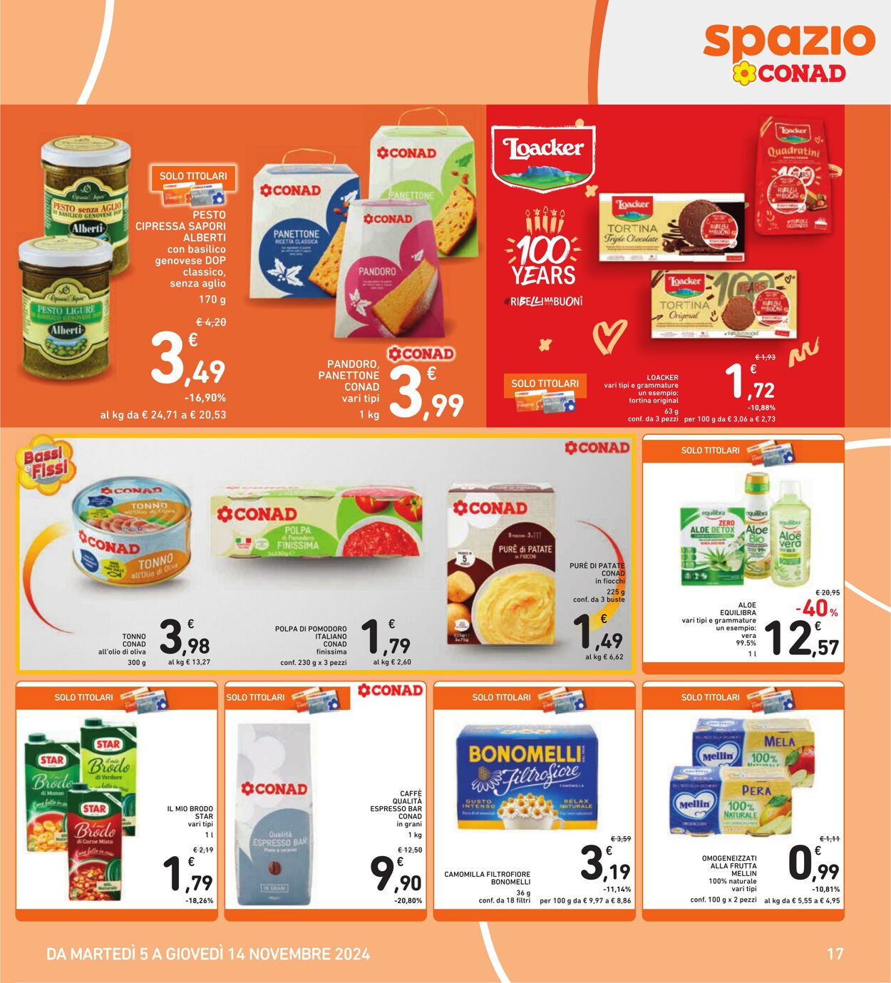 Volantino Conad 05.11.2024 - 14.11.2024