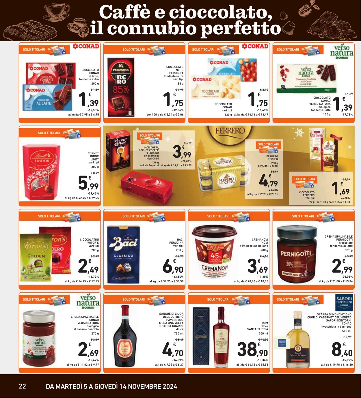 Volantino Conad 05.11.2024 - 14.11.2024