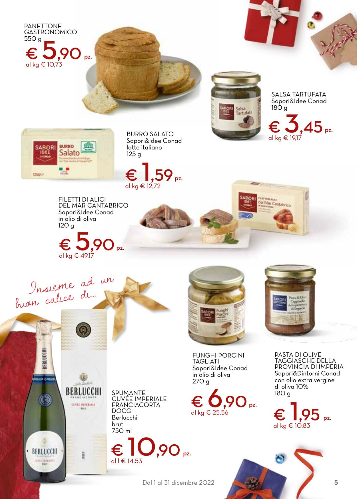 Volantino Conad 01.12.2022 - 31.12.2022