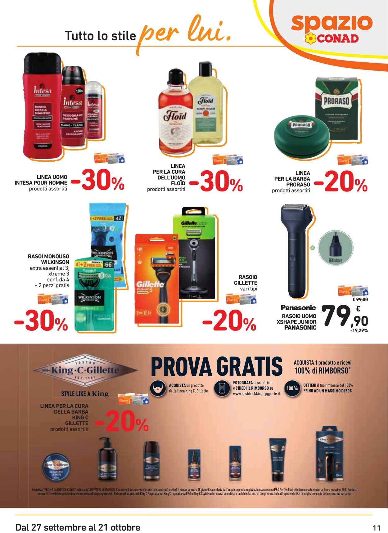 Volantino Conad 27.09.2024 - 21.10.2024