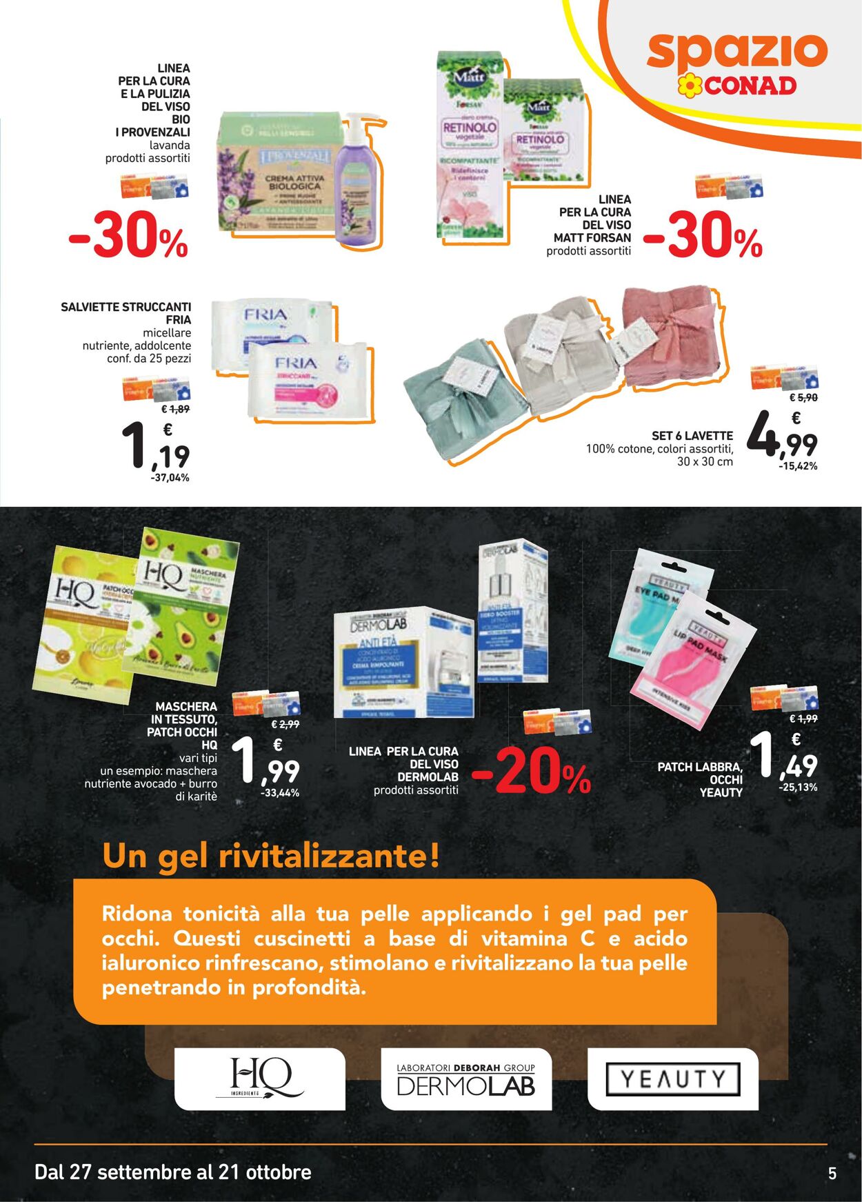 Volantino Conad 27.09.2024 - 21.10.2024