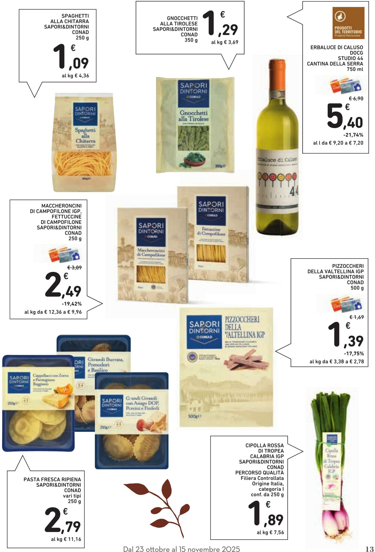 Volantino Conad 16.10.2025 - 16.10.2025