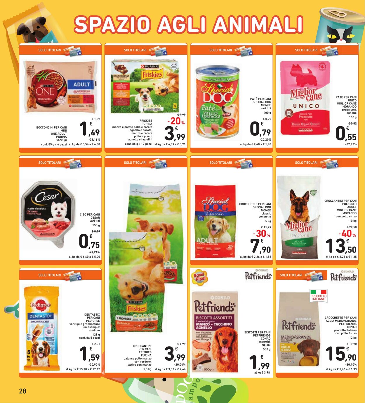 Volantino Conad 10.10.2024 - 21.10.2024