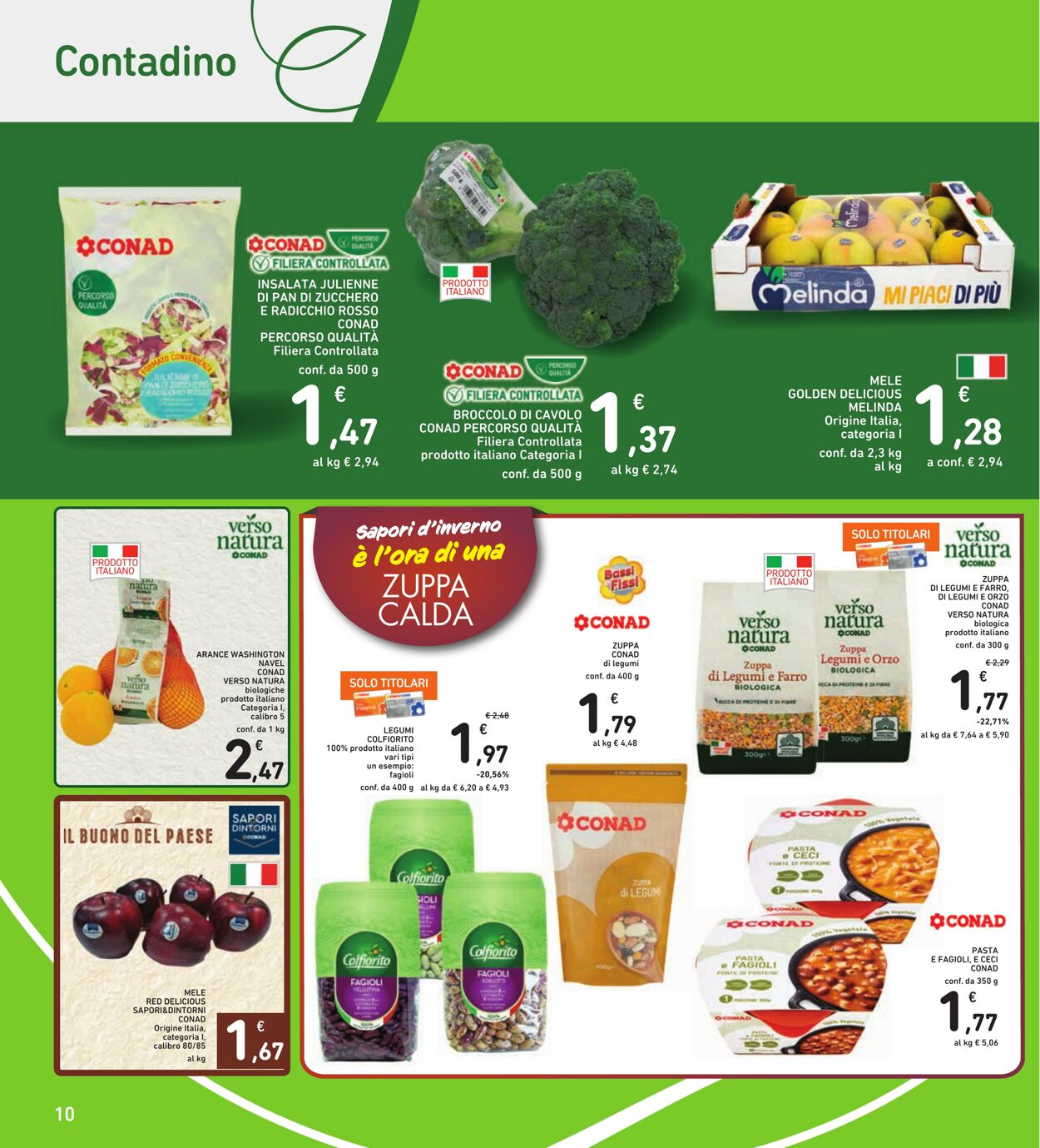 Volantino Conad 03.01.2025 - 16.01.2025