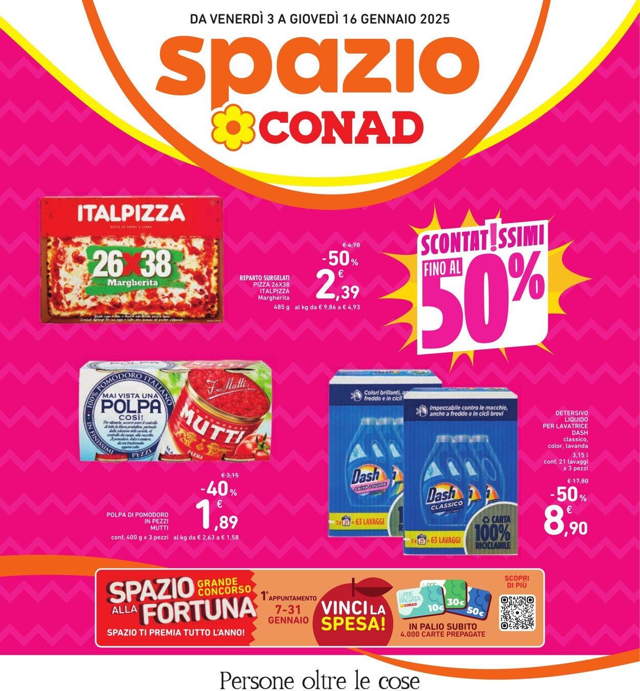 Volantino Conad 03.01.2025 - 16.01.2025