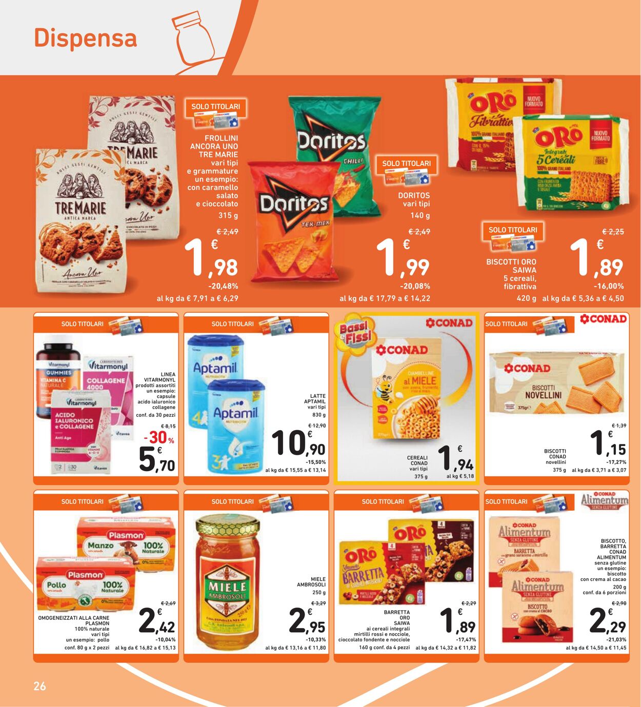 Volantino Conad 03.01.2025 - 16.01.2025