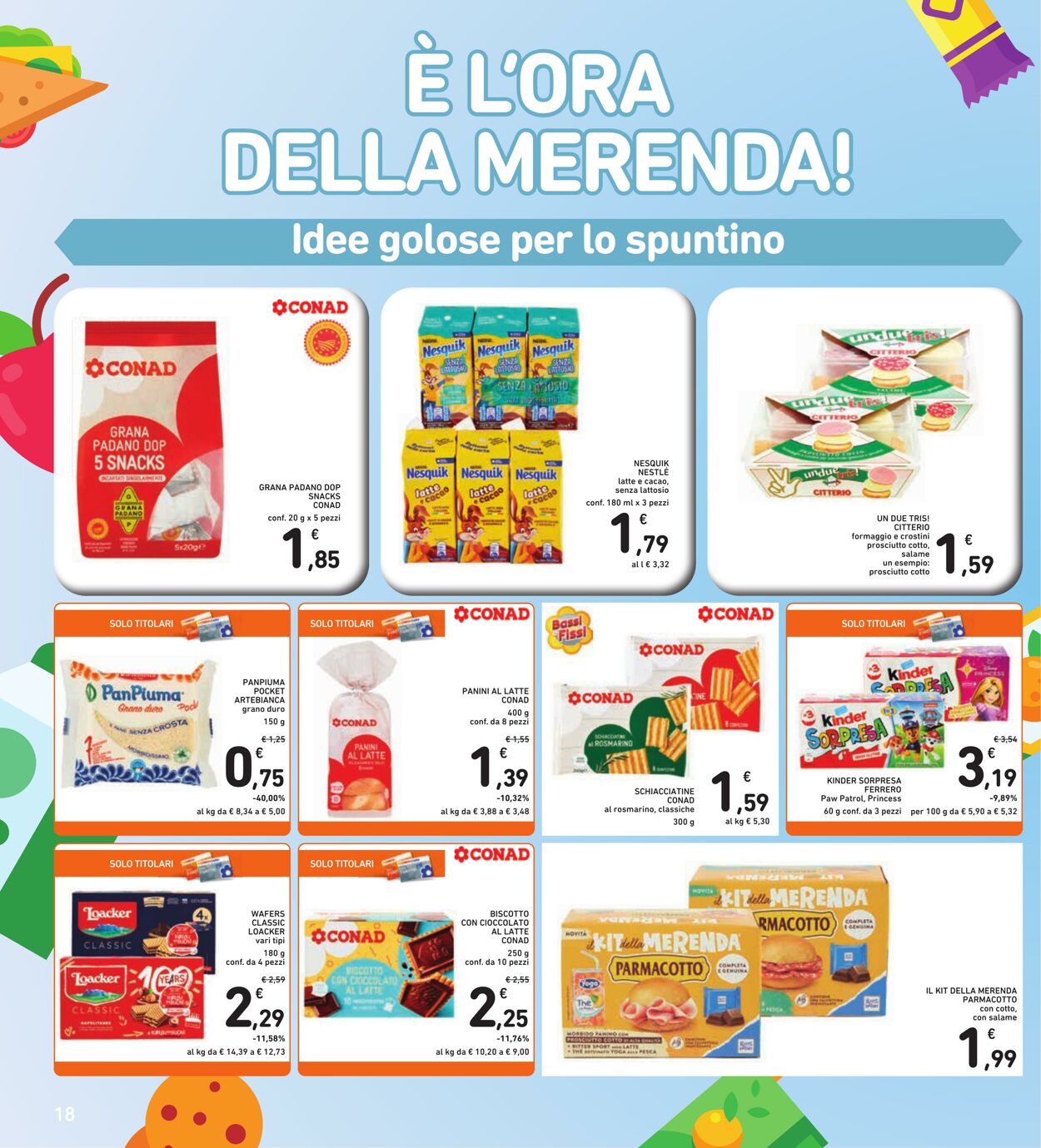 Volantino Conad 03.01.2025 - 16.01.2025