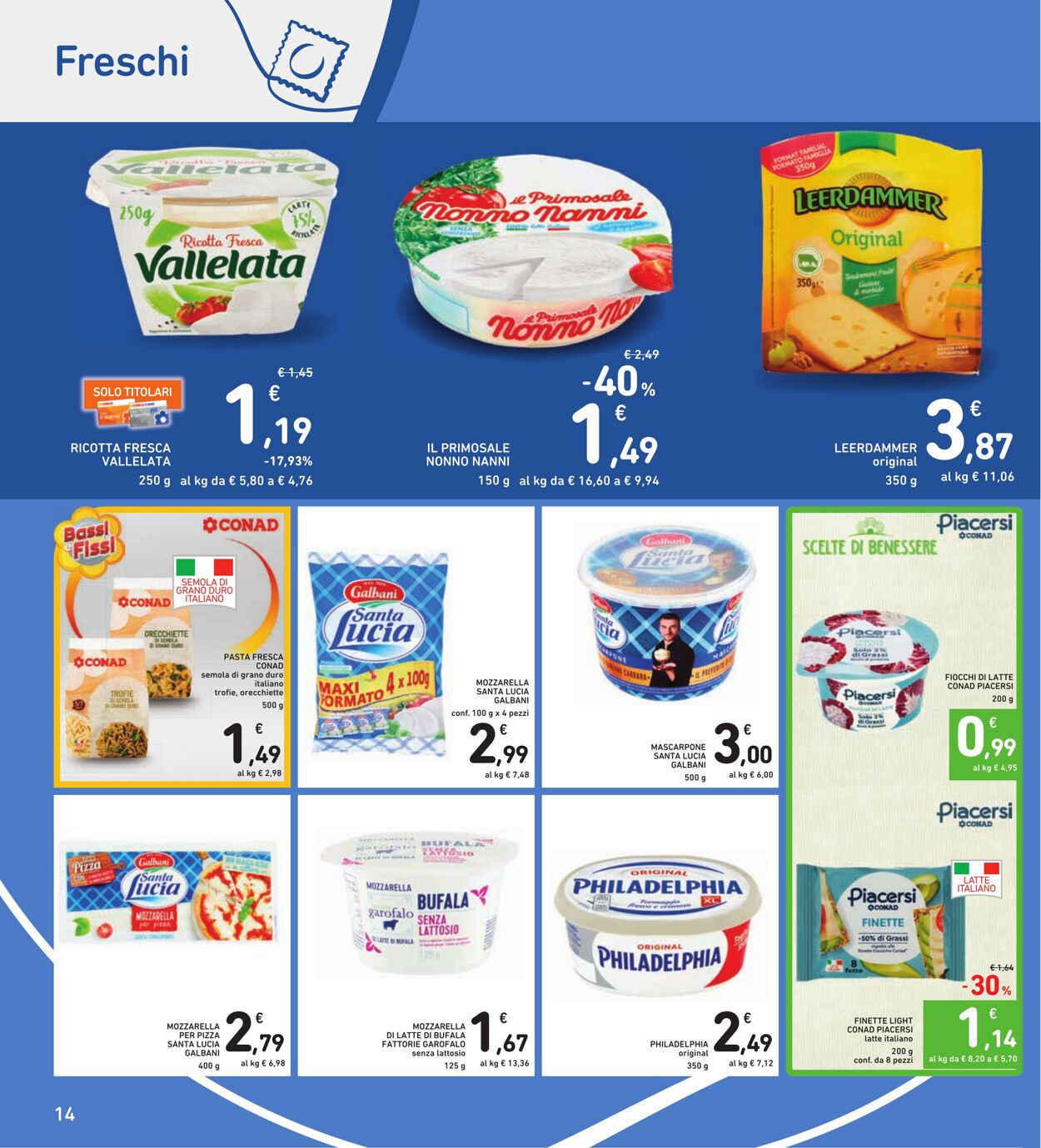 Volantino Conad 03.01.2025 - 16.01.2025