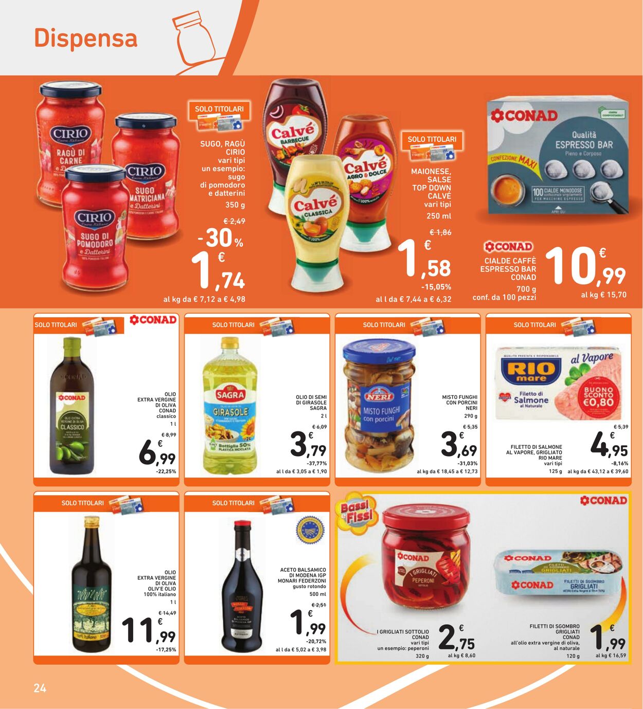 Volantino Conad 03.01.2025 - 16.01.2025