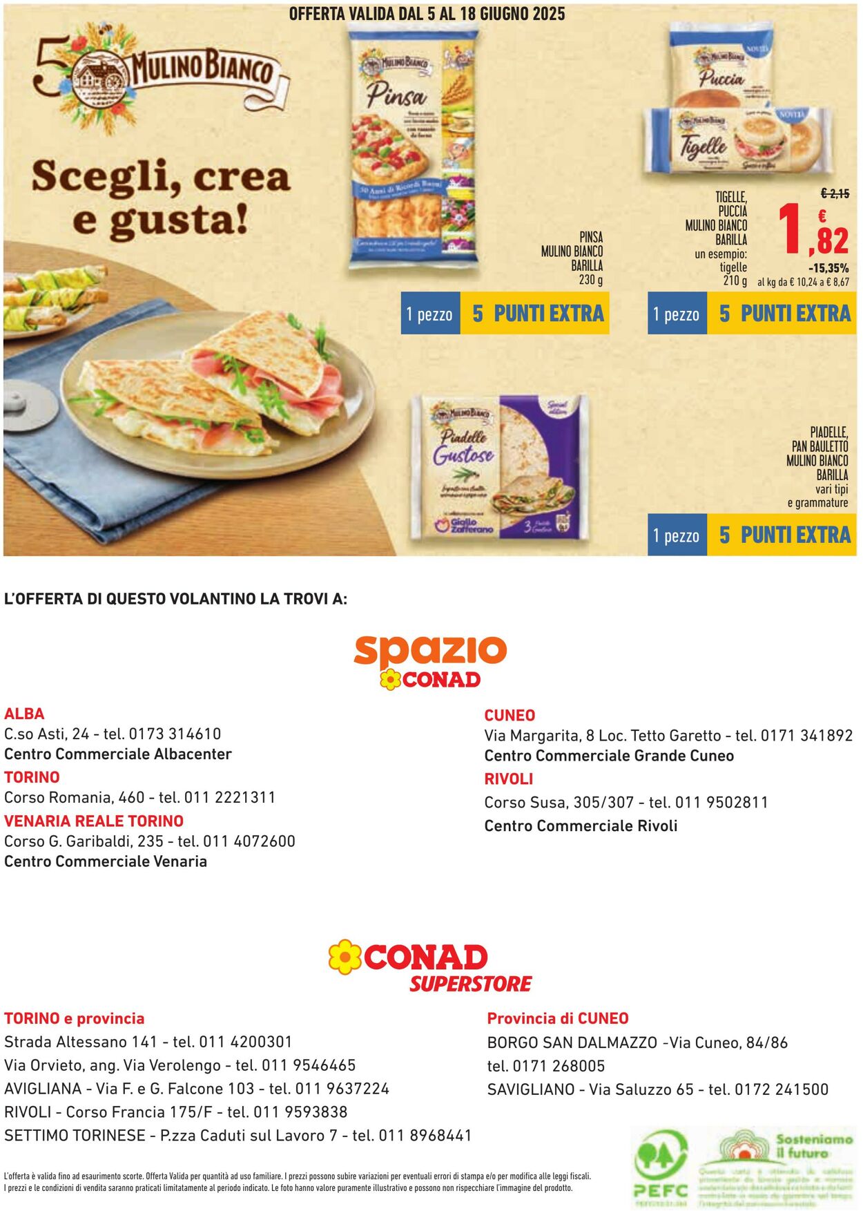 Volantino Conad 22.05.2025 - 18.06.2025
