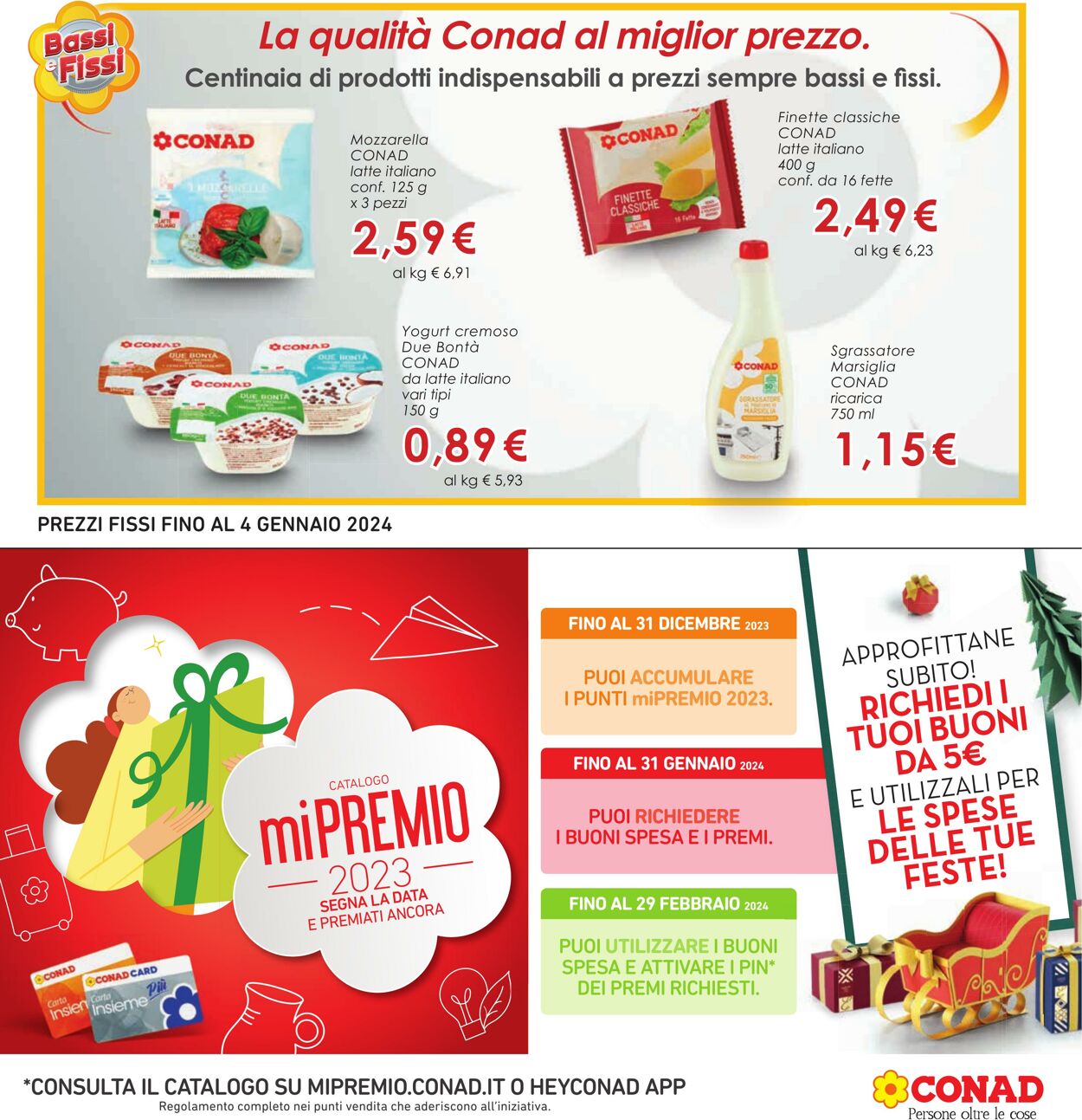 Volantino Conad 27.12.2023 - 04.01.2024