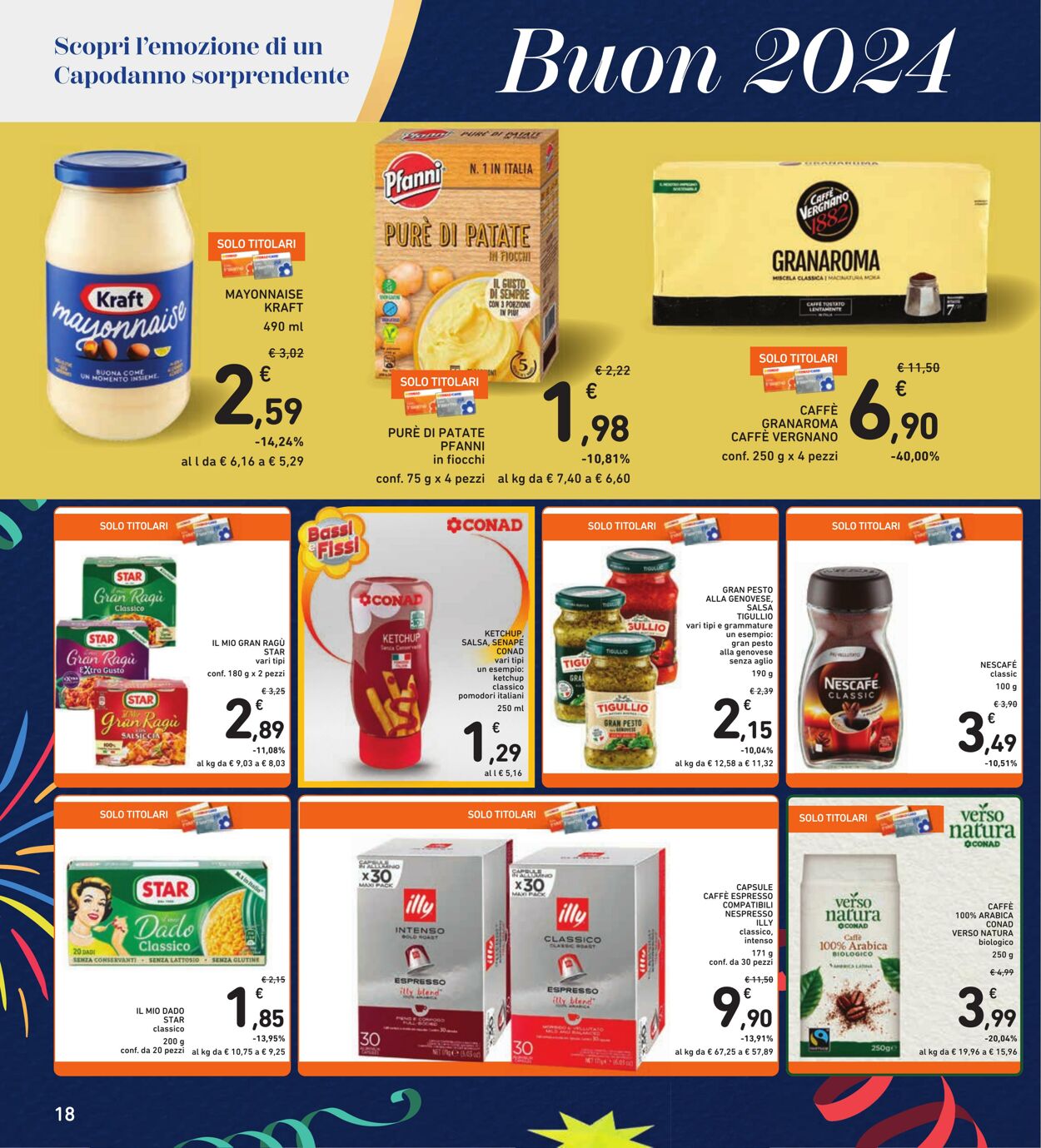 Volantino Conad 27.12.2023 - 04.01.2024