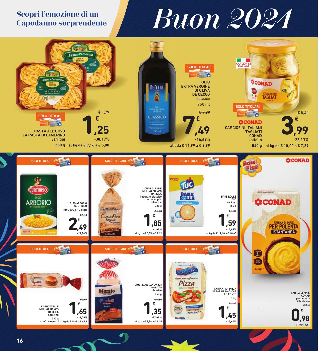 Volantino Conad 27.12.2023 - 04.01.2024