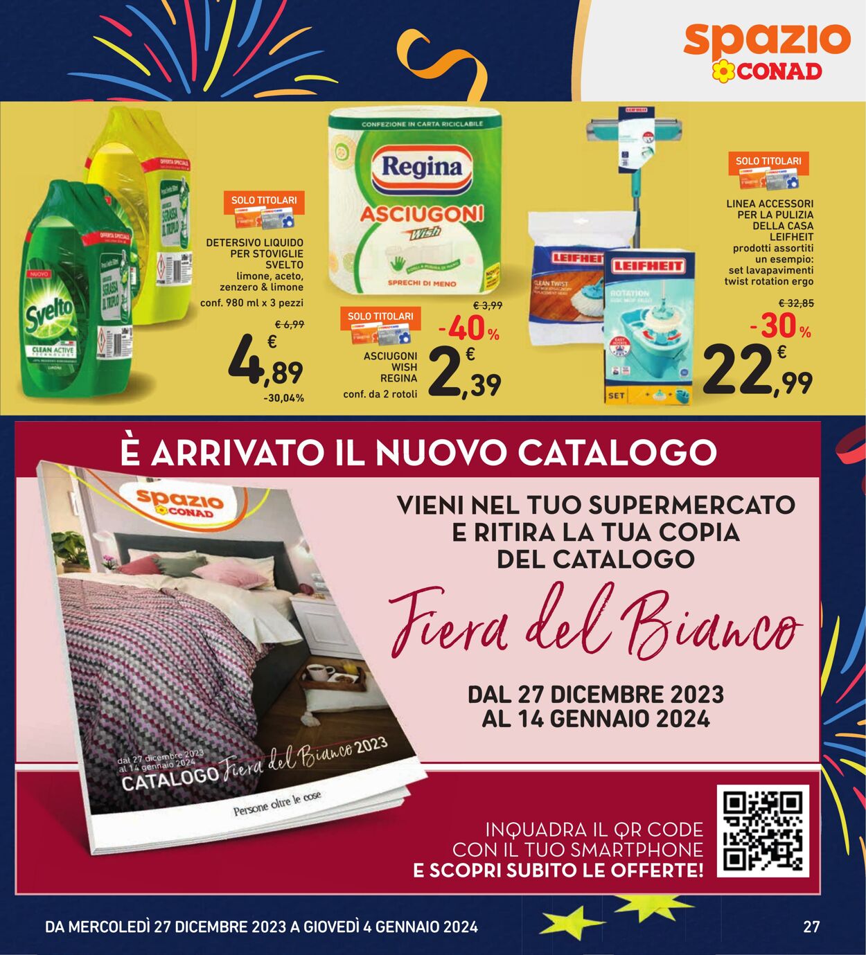 Volantino Conad 27.12.2023 - 04.01.2024