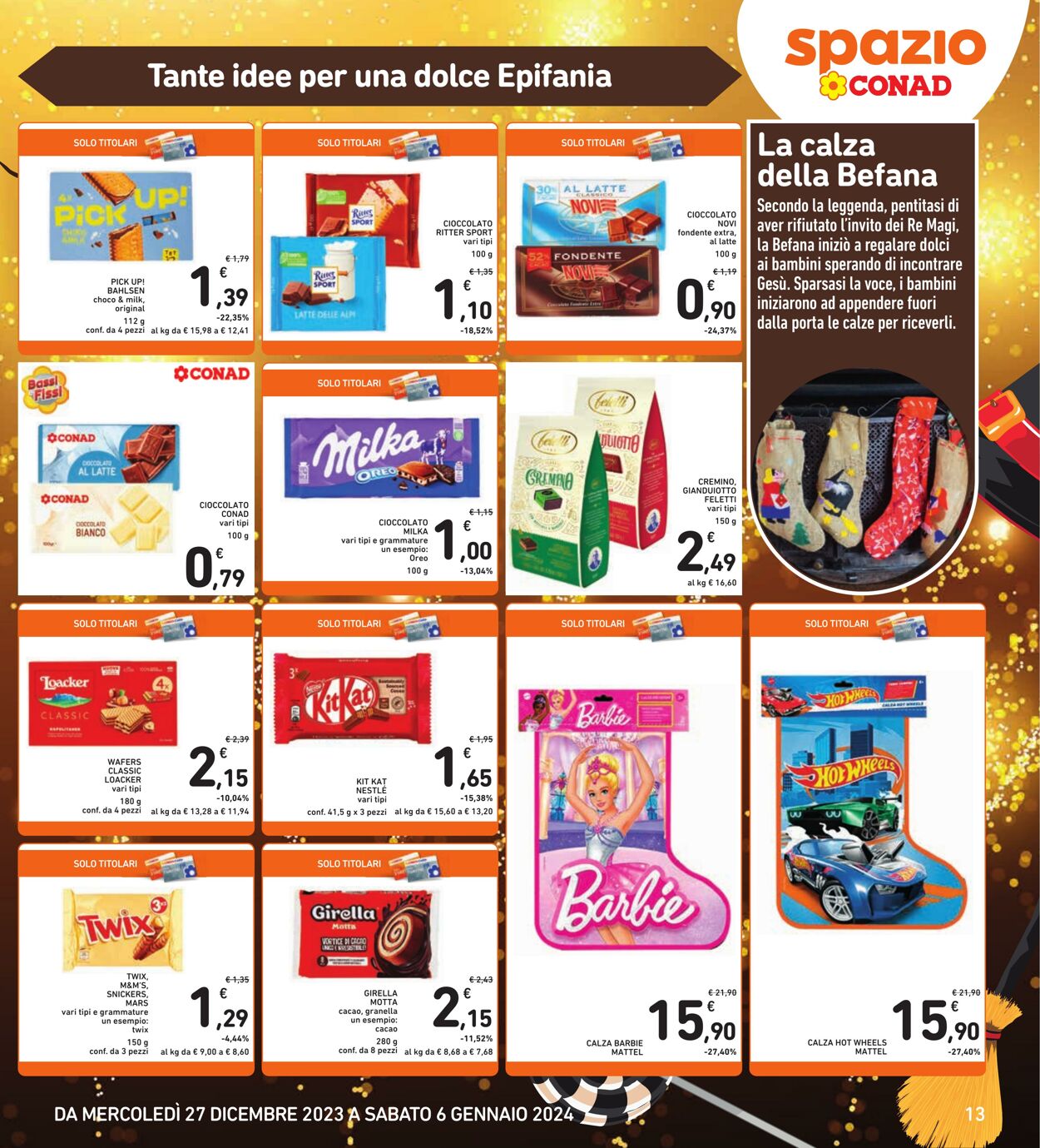 Volantino Conad 27.12.2023 - 04.01.2024