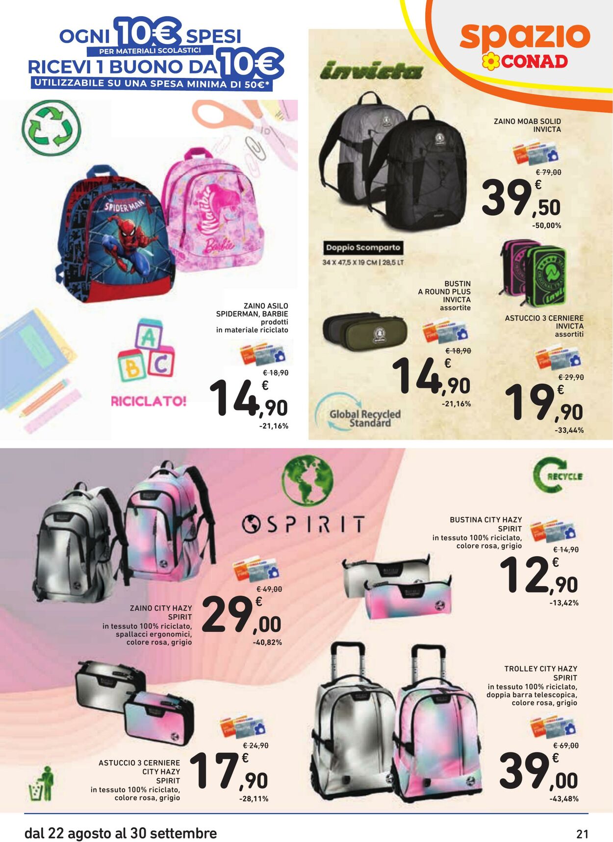 Volantino Conad 23.08.2025 - 23.08.2025