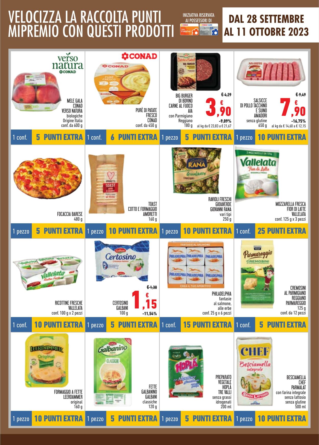 Volantino Conad 14.09.2023 - 11.10.2023